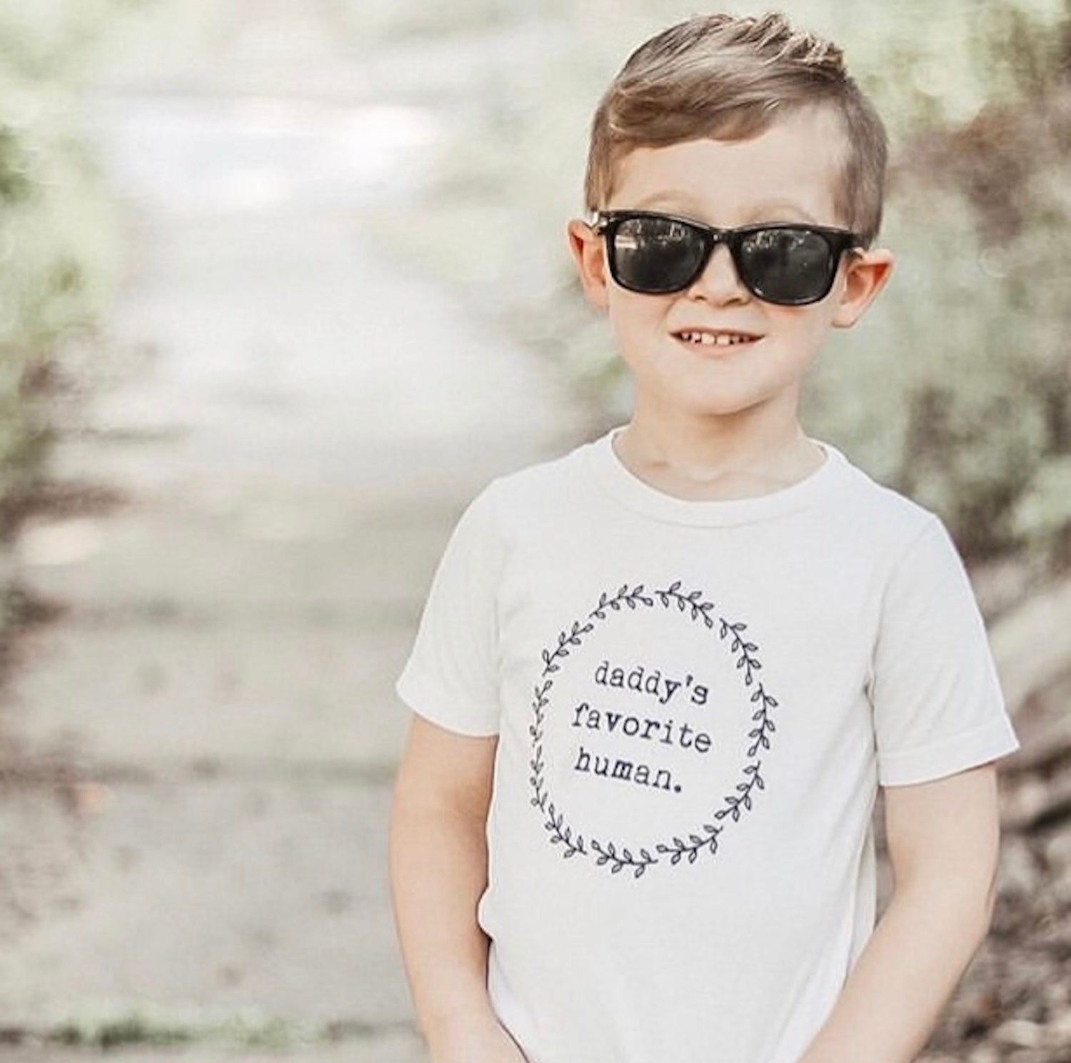 Daddy's Favorite Human - Organic Cotton Tee