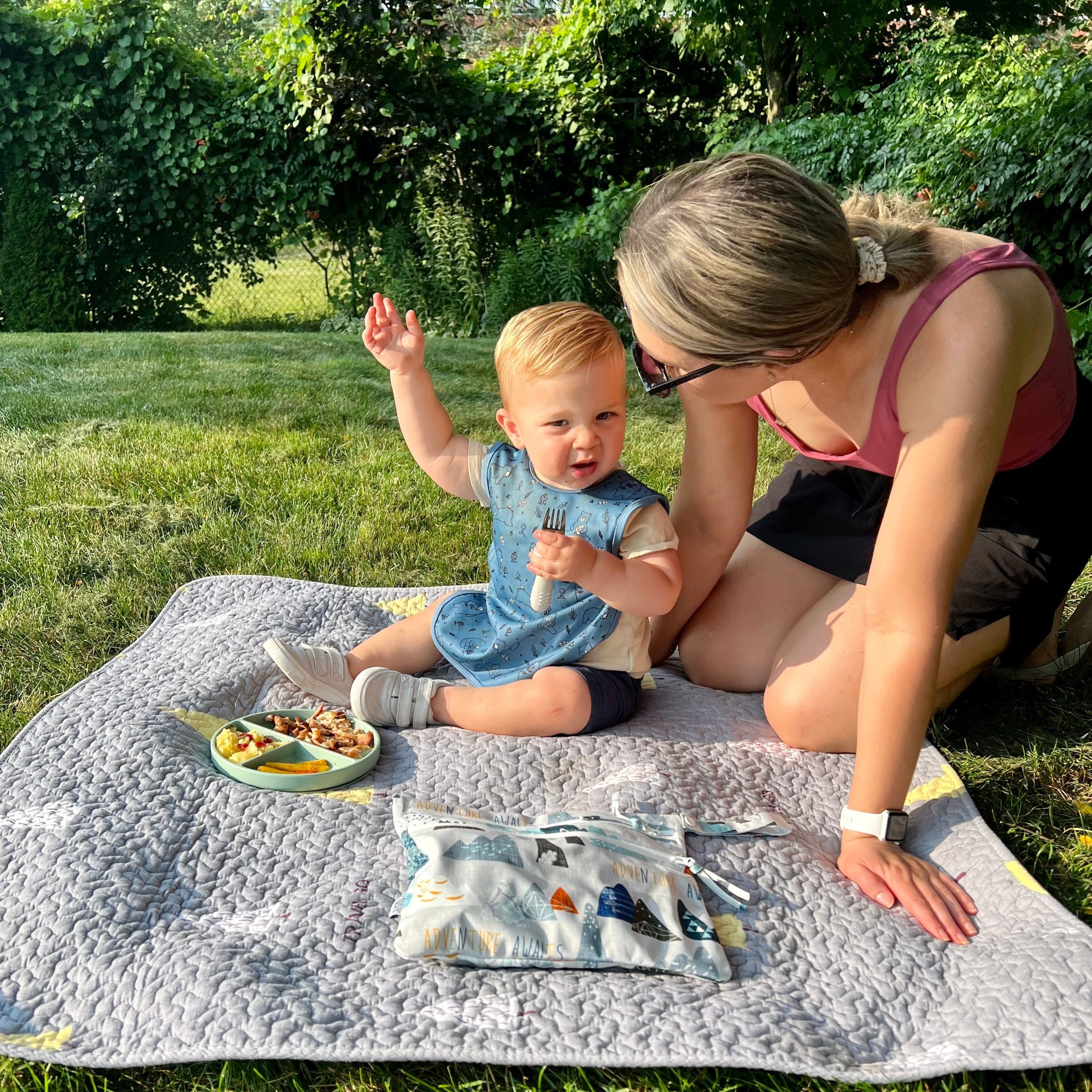 Bears In Blue Bapron SALE **PRESCHOOL SIZE ONLY**