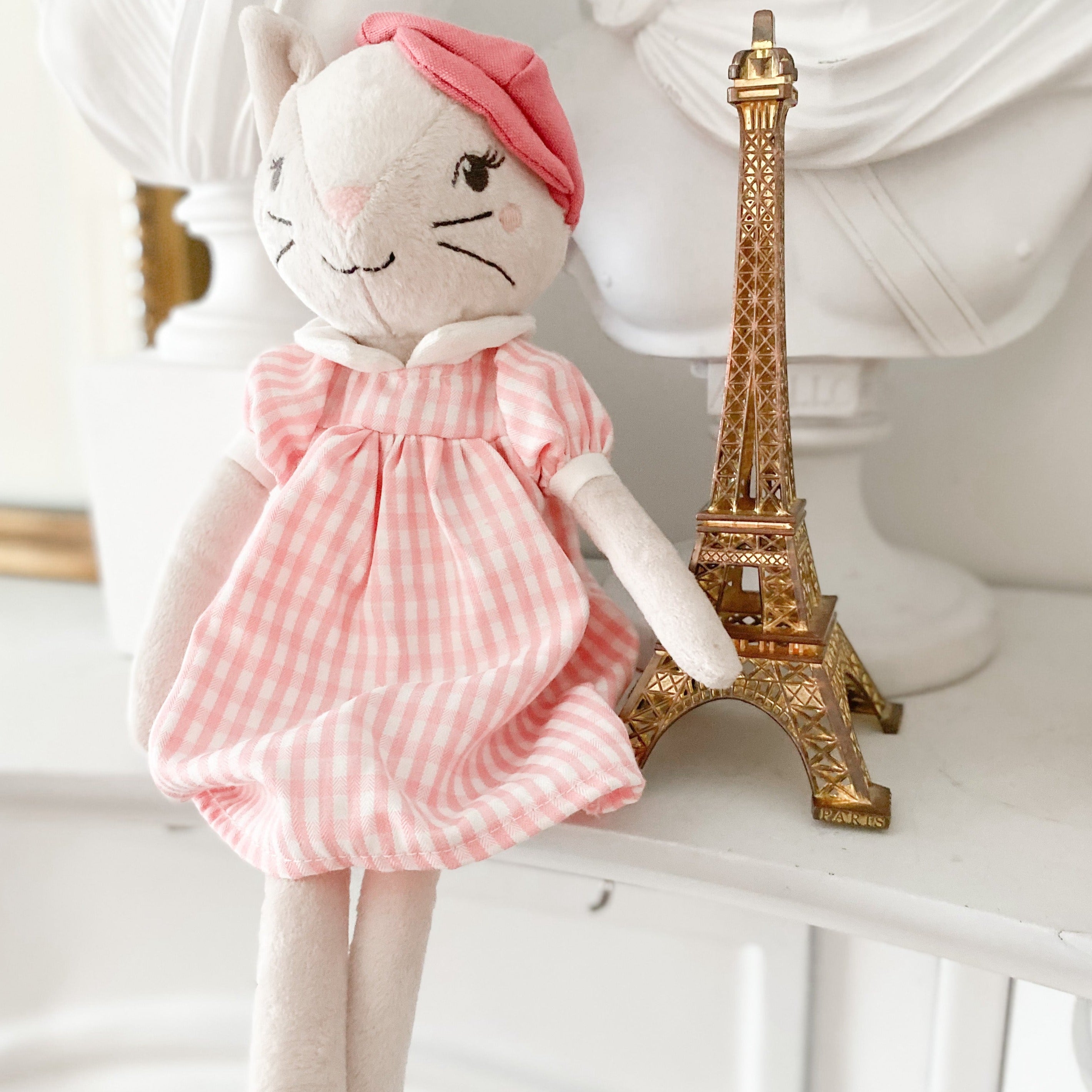 Minette Parisian Kitty Stuffed Toy MON AMI   