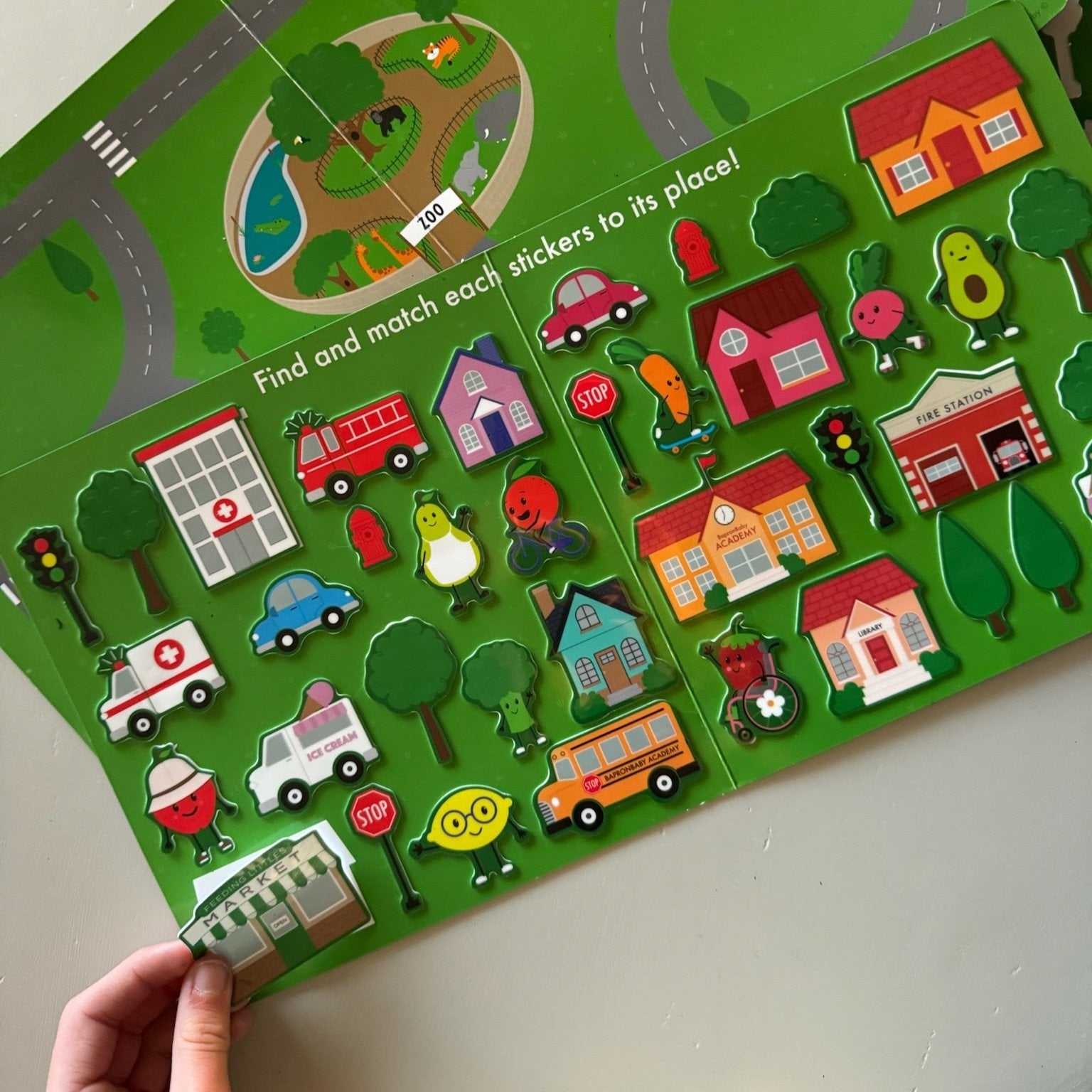 Feeding Littles Busy Bag by BapronBaby SALE