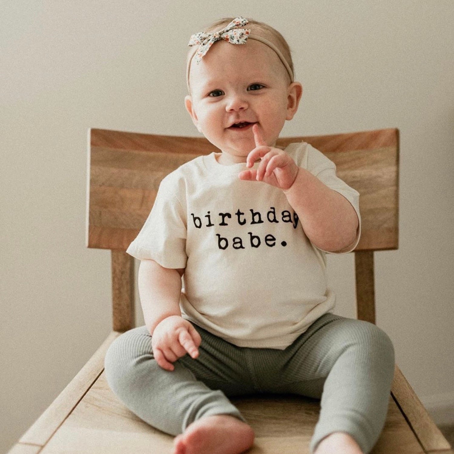 Birthday Babe - Organic Cotton Tee