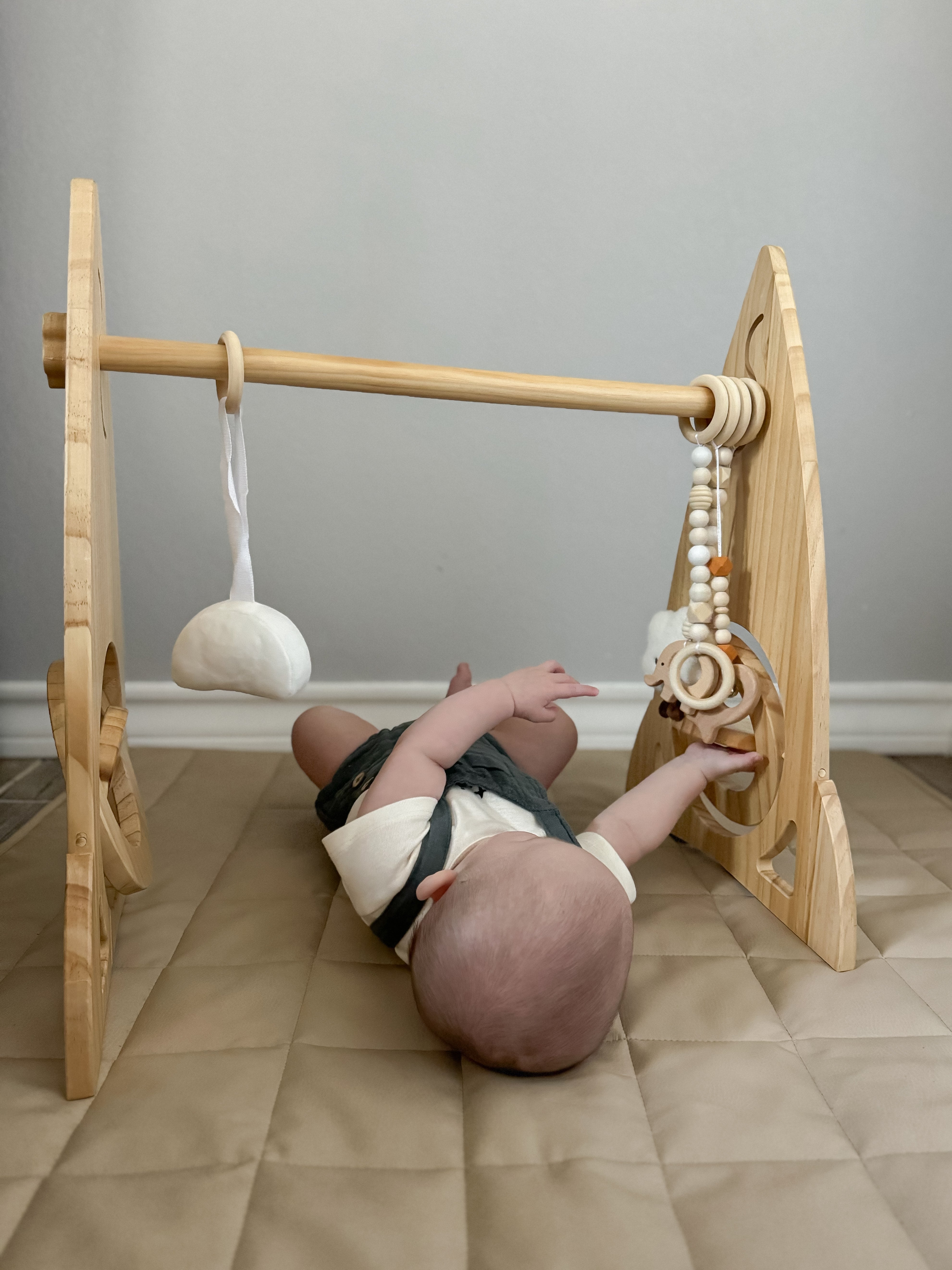 Rocket - Wooden Baby Gym Indoor Avenlur.com   