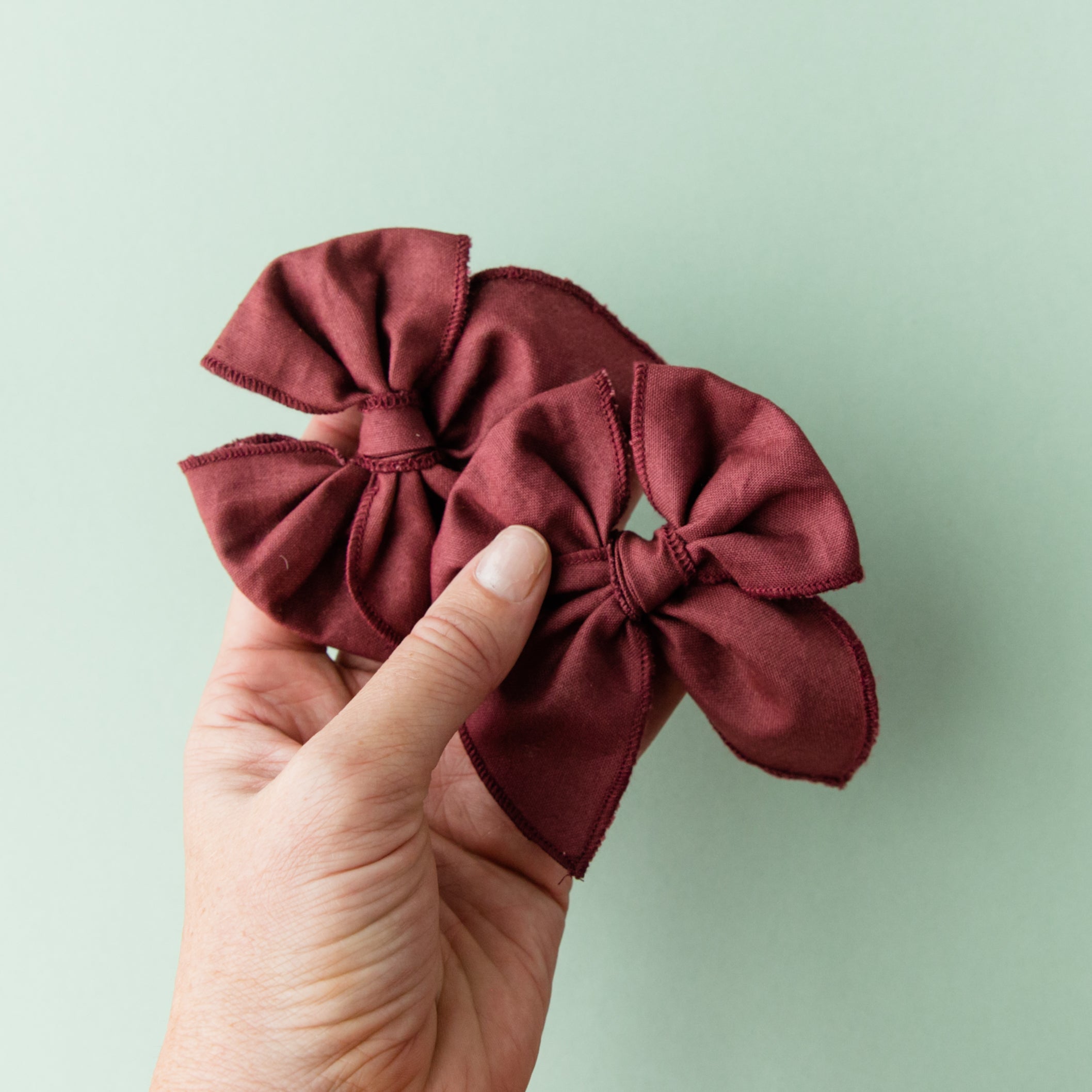 Garnet | Petite Party Bow