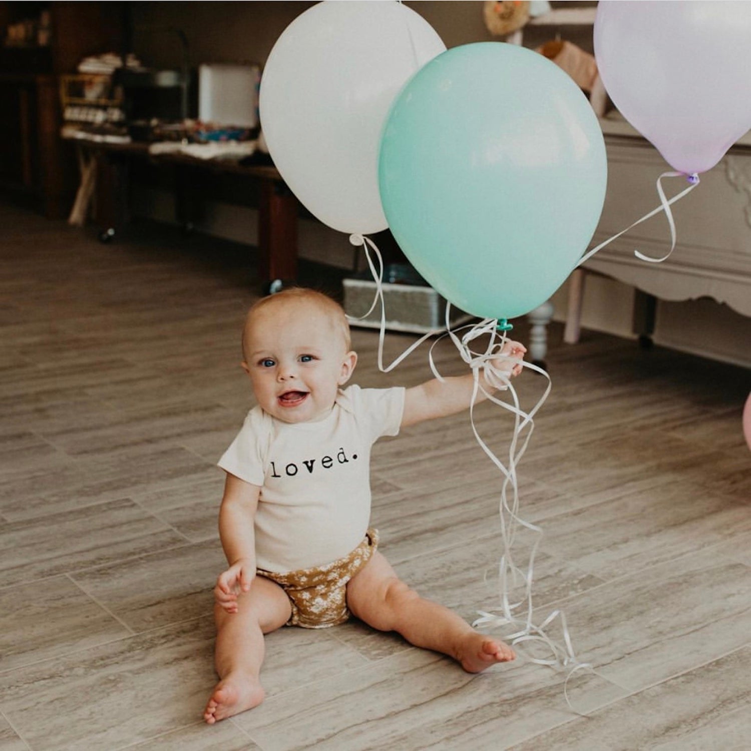 Short Sleeve Bodysuit | Loved. | Organic Cotton