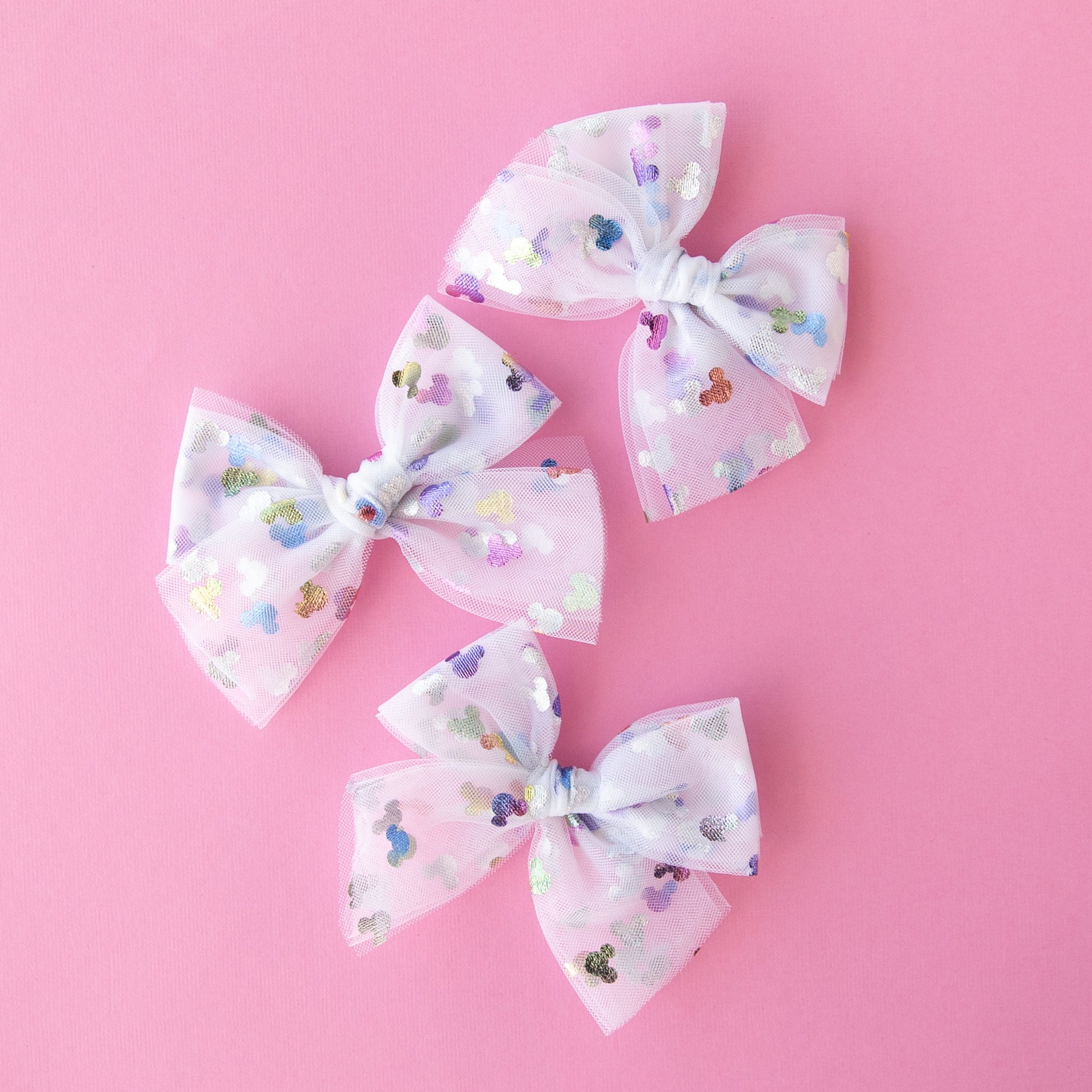 Bibbidi Bobbidi - White | Tulle Bow