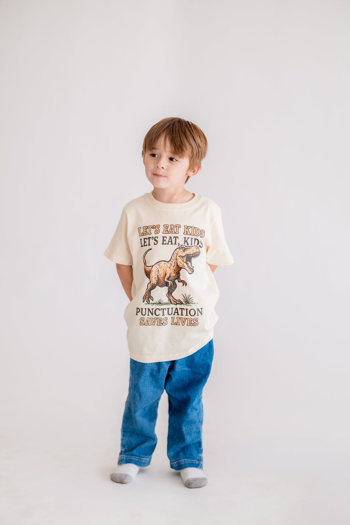 Punctuation Organic Cotton Boxy T-shirt