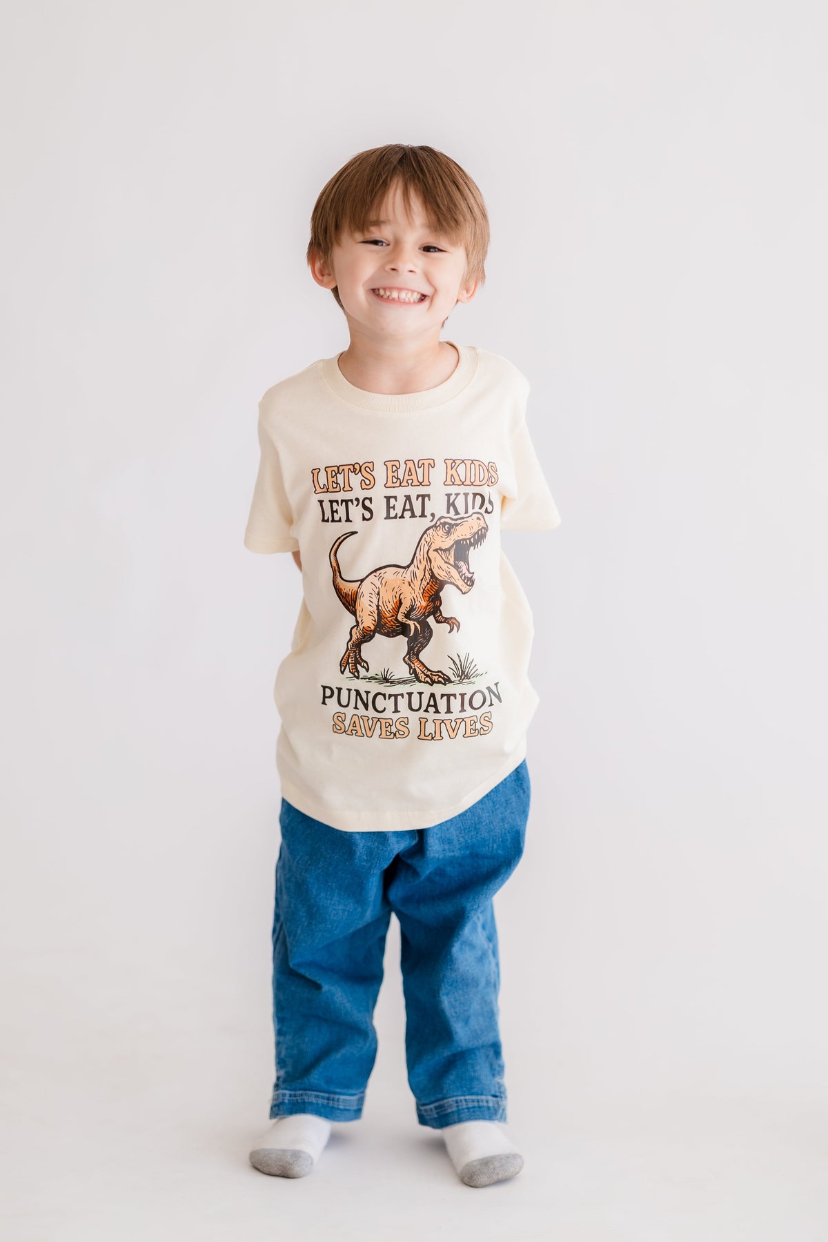Punctuation Organic Cotton Boxy T-shirt