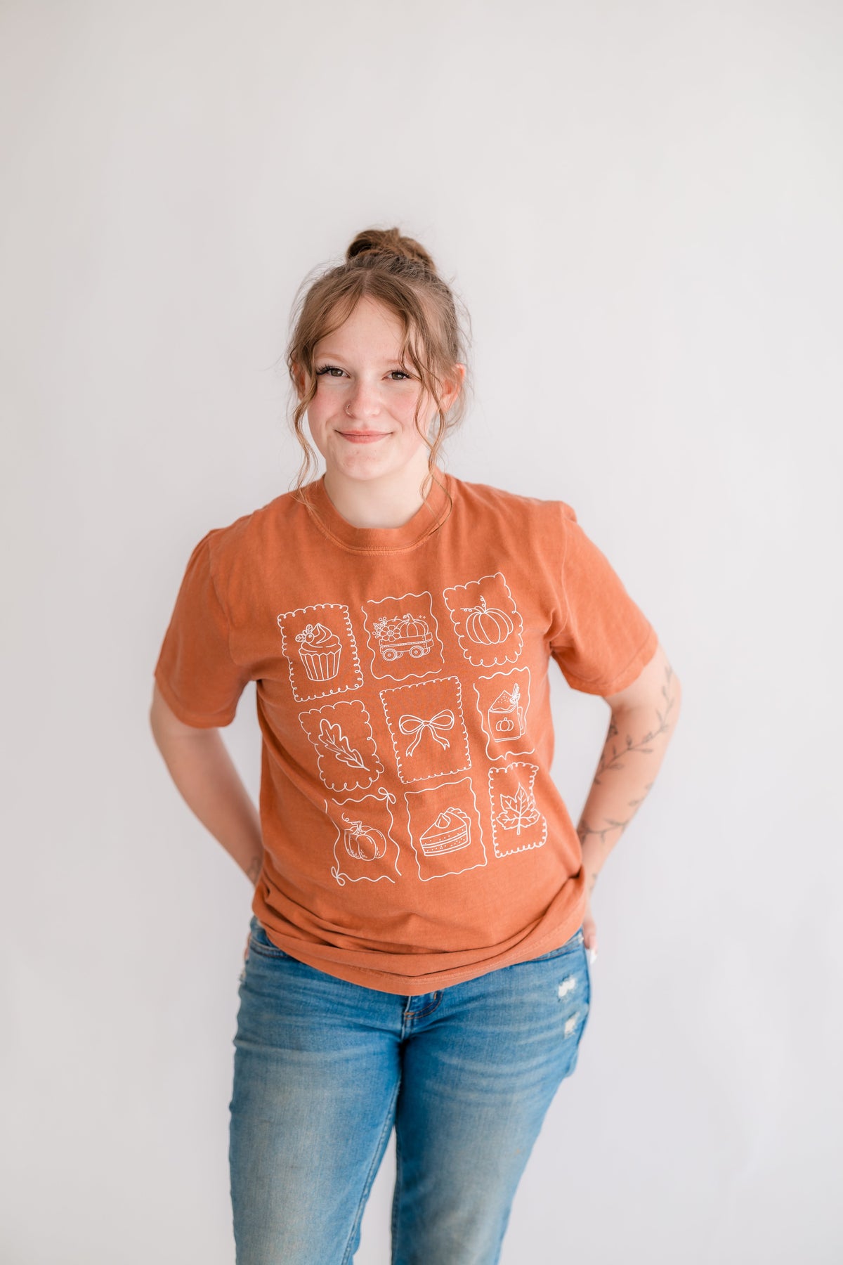 Fall Stamps Tee