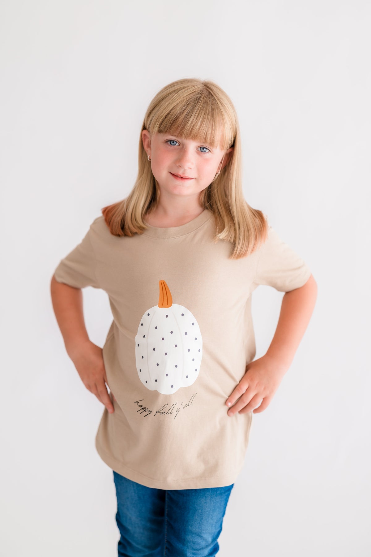Boho Pumpkin Organic Cotton Tee