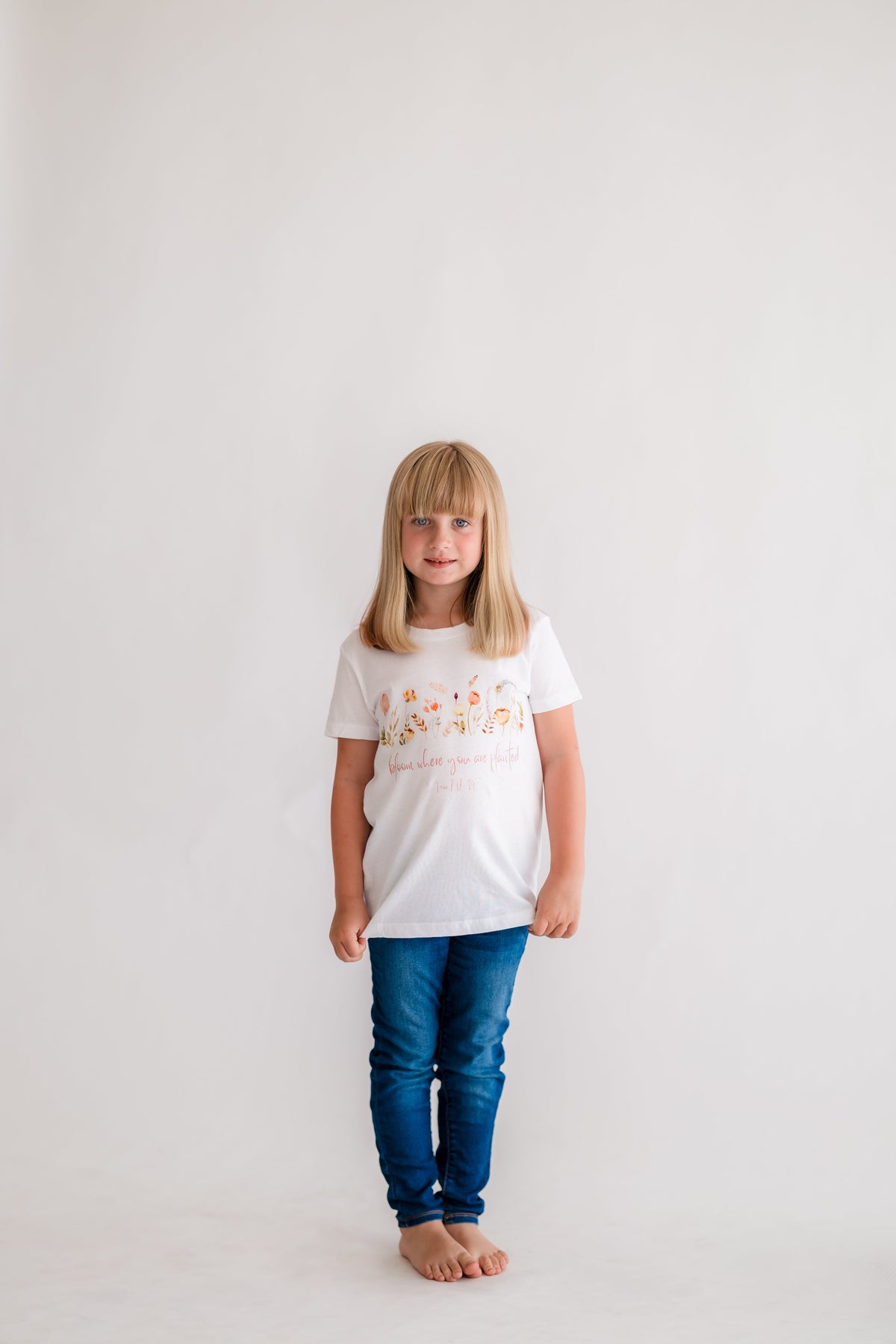Bloom Where You Are Planted Organic Cotton Tee