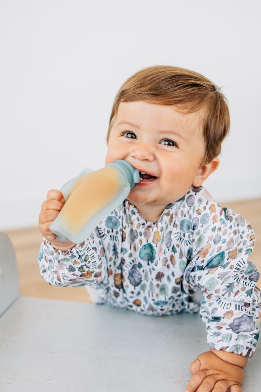 Reusable Silicone Squeeze Pouches (Set of 4)