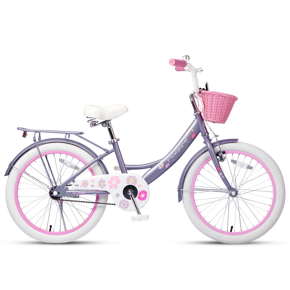 Glerc 20" Kids Bike with Rear Rack For 7 - 13 Years Old - Maggie