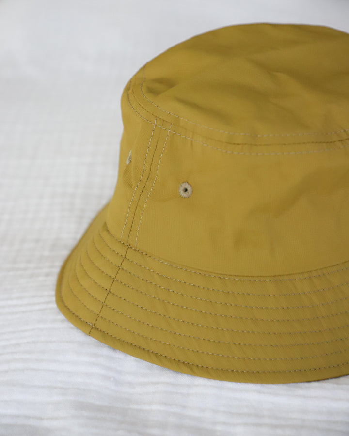 Nylon Bucket Hat in Avocado