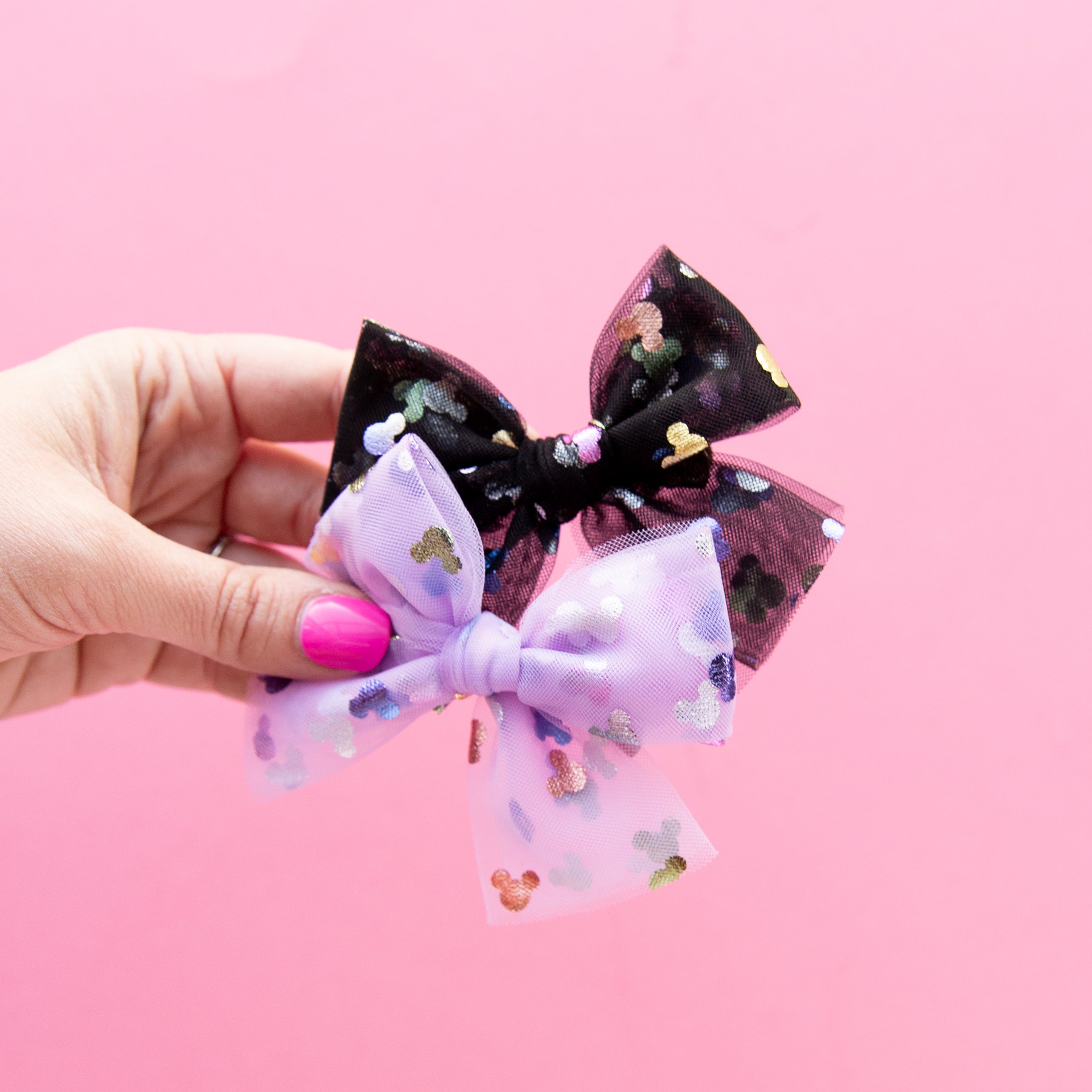 Bibbidi Bobbidi - Purple | Tulle Bow