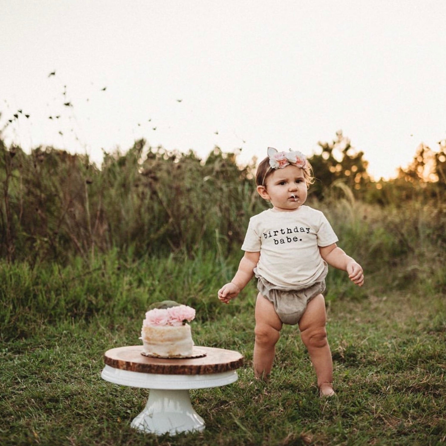 Birthday Babe - Organic Cotton Tee