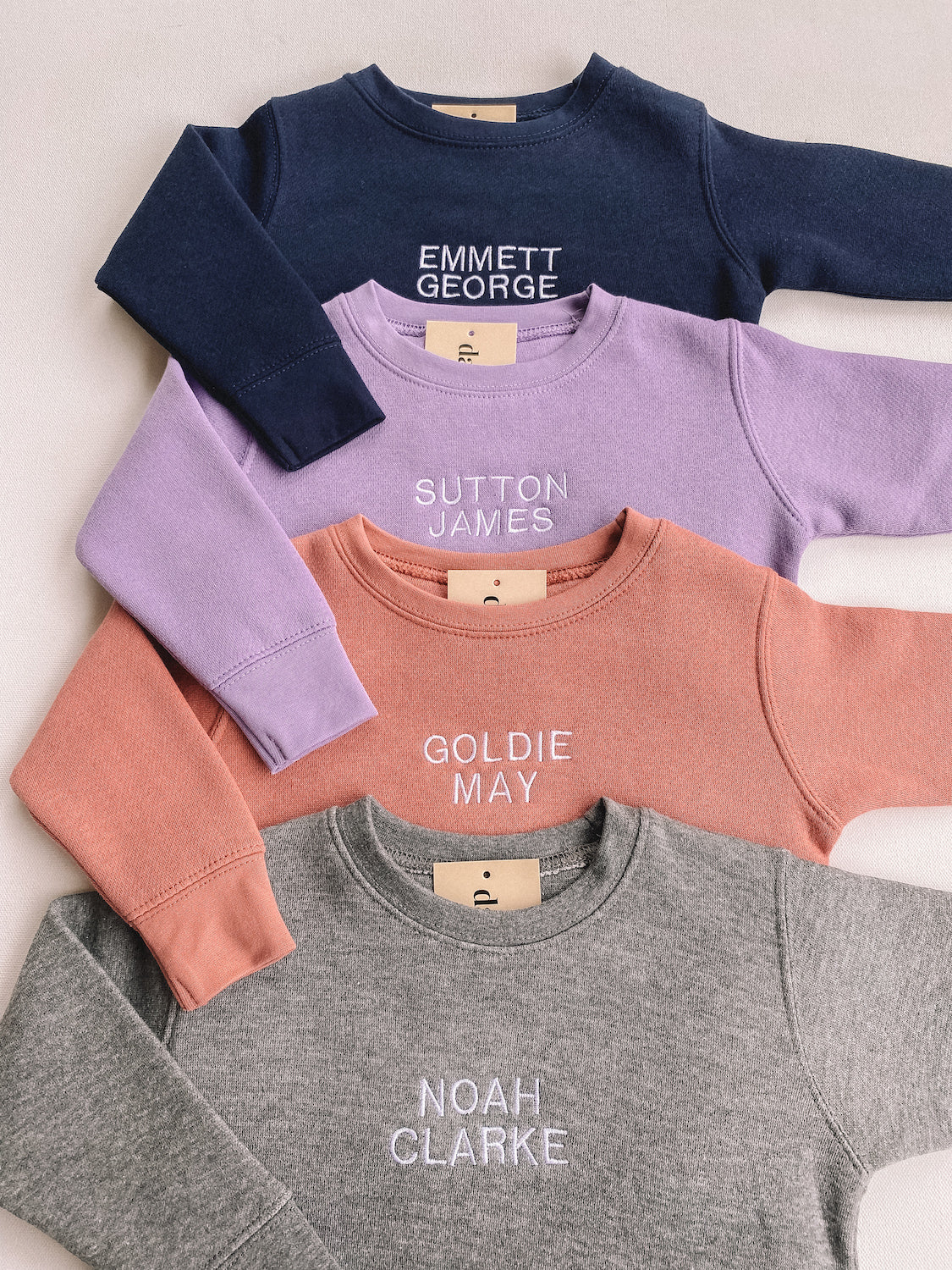 custom embroidered crewneck