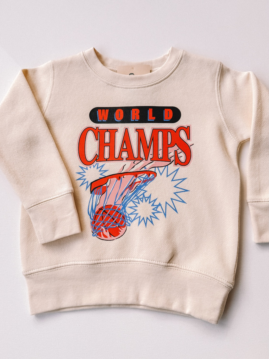 basketball world champs crewneck