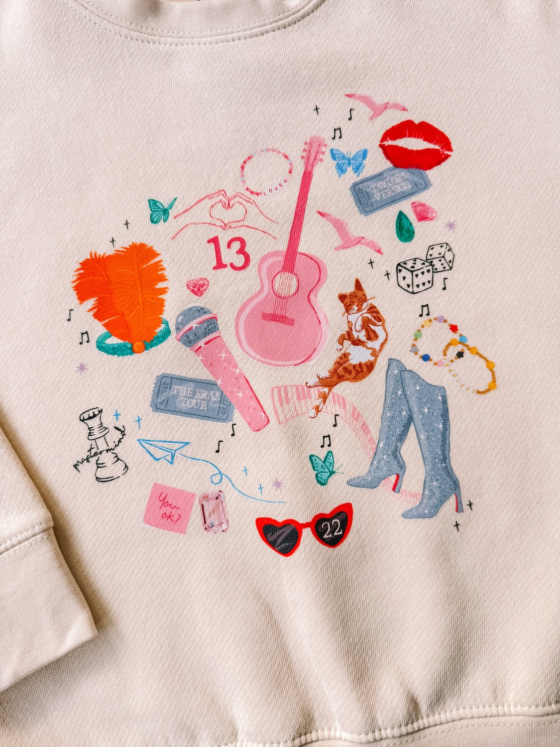 swiftie fleece crewneck