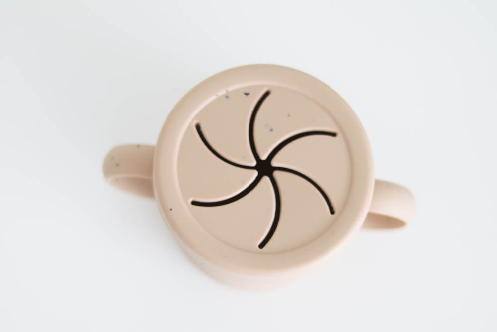 Sand Speckled Snack Cup