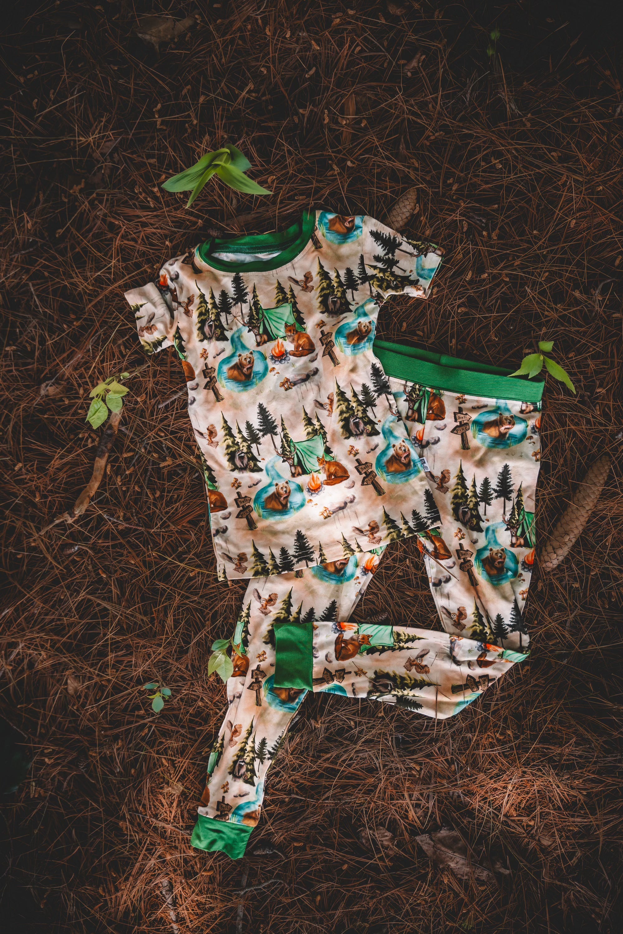 Camping 2pc Pajama Set