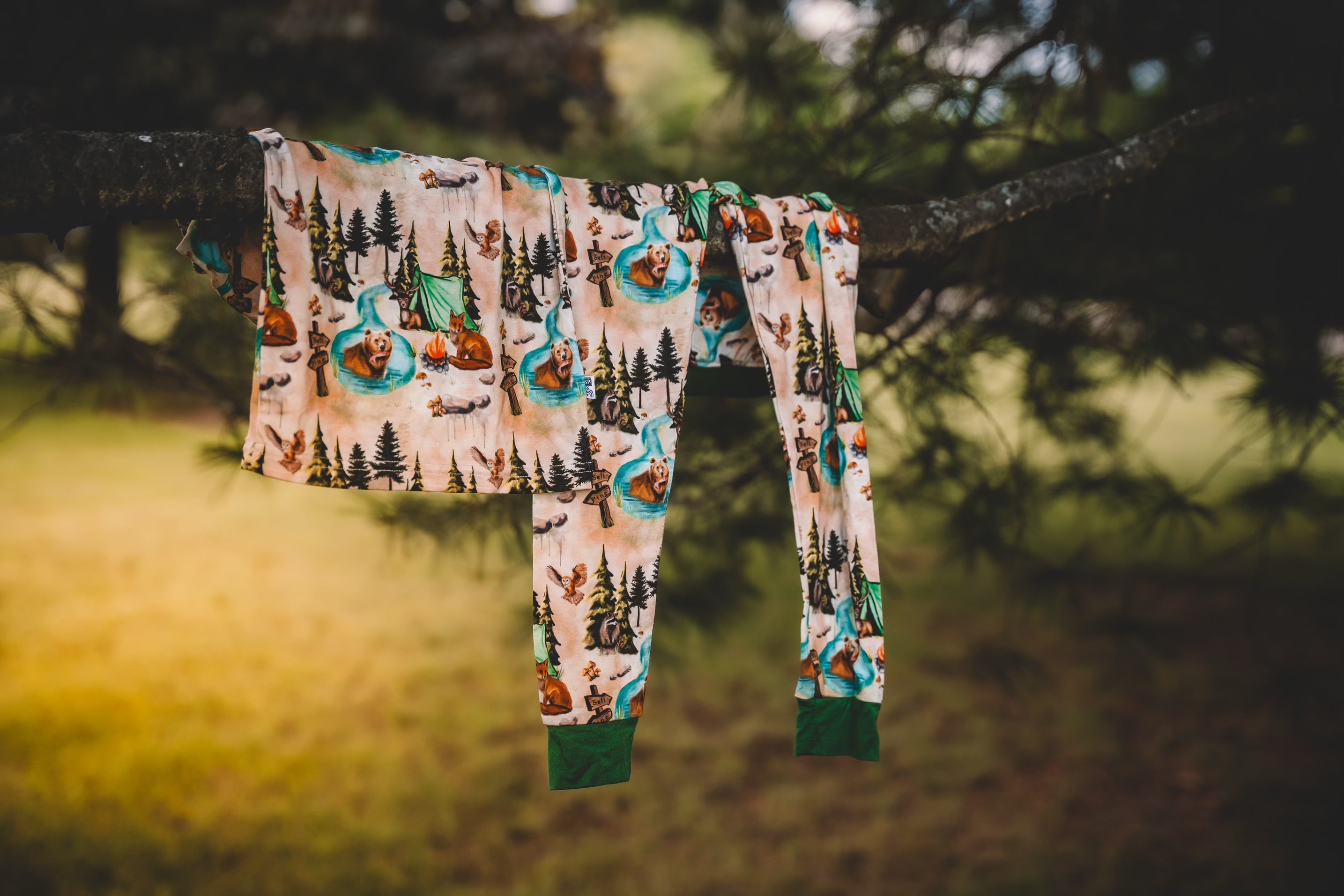 Camping 2pc Pajama Set