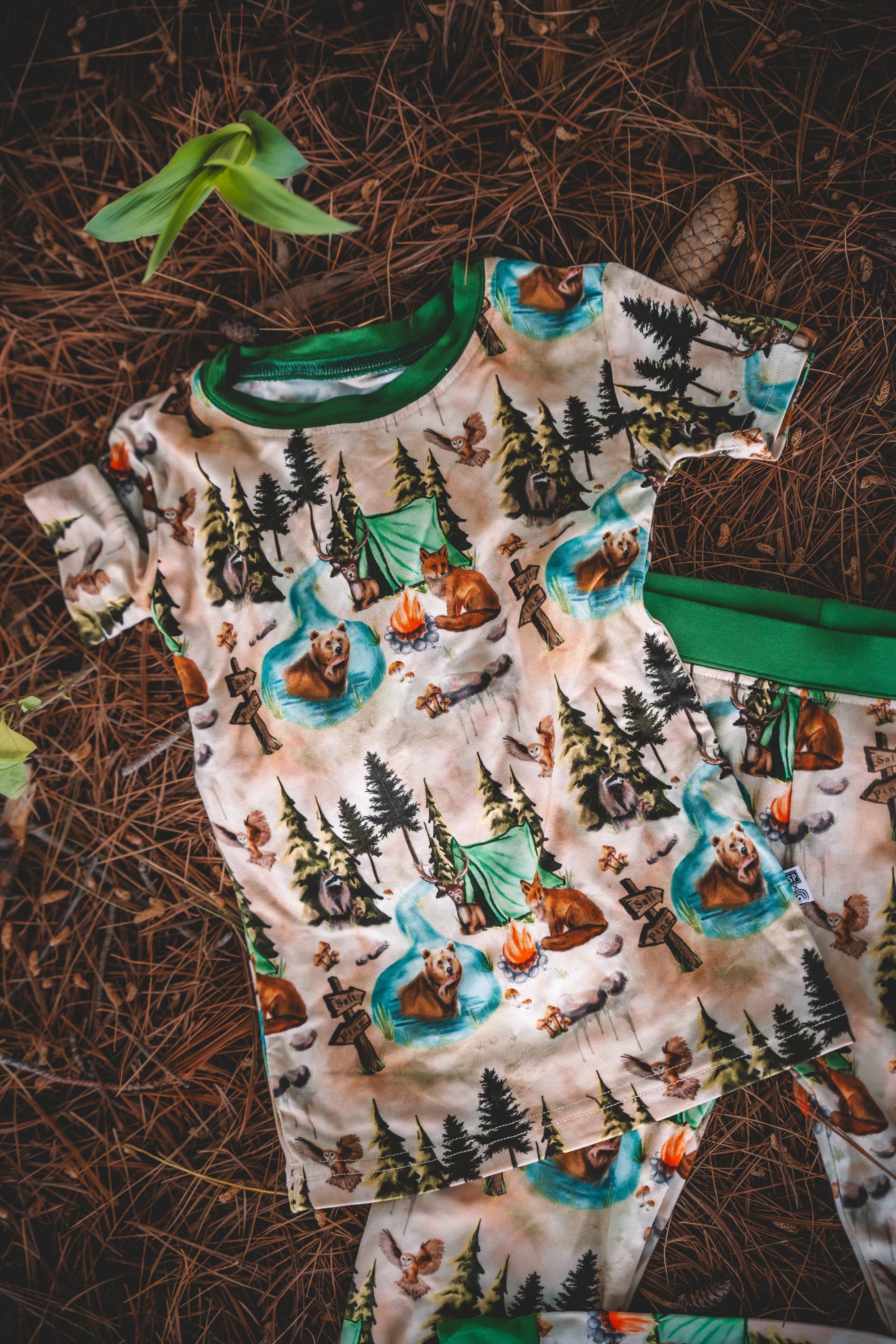 Camping 2pc Pajama Set