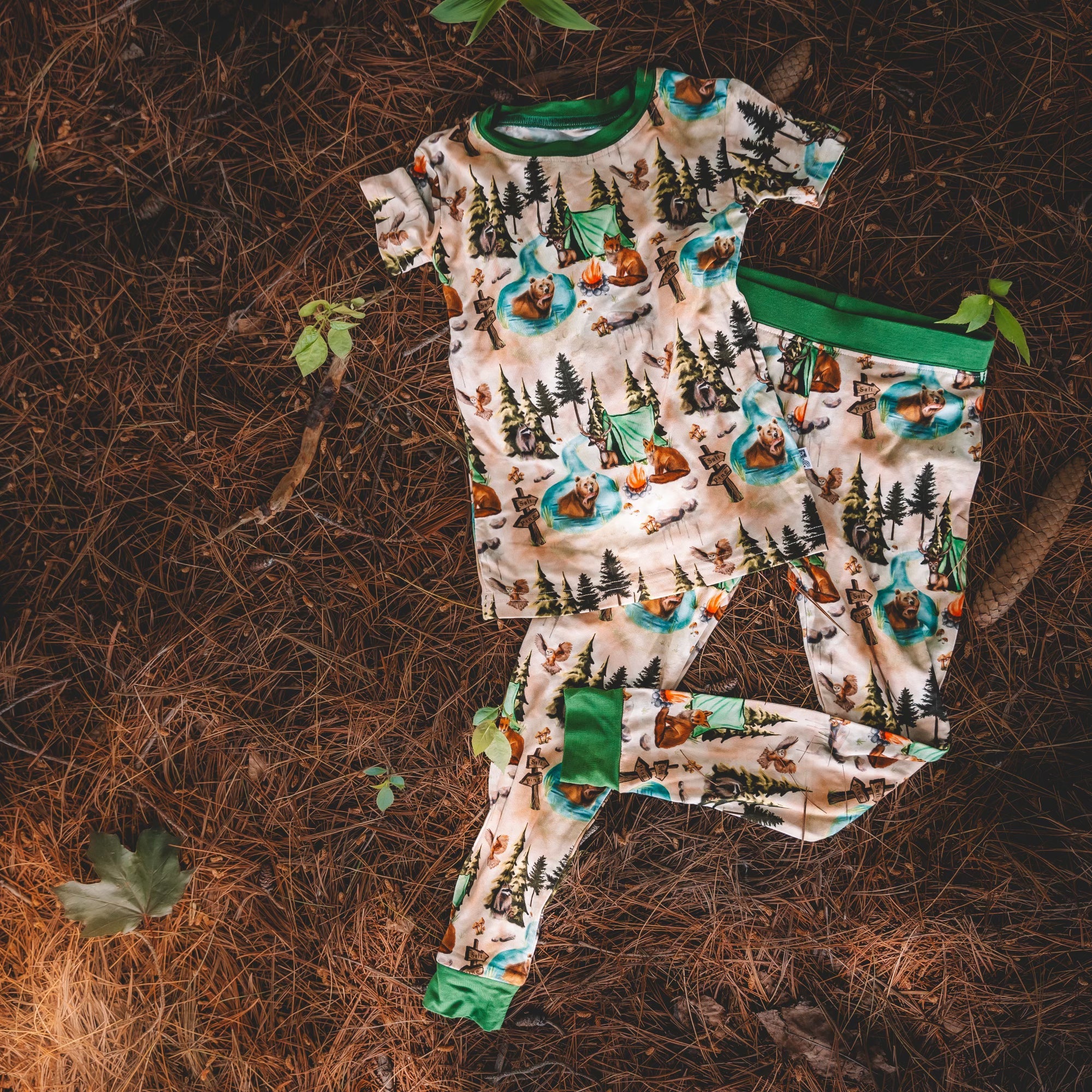 Camping 2pc Pajama Set