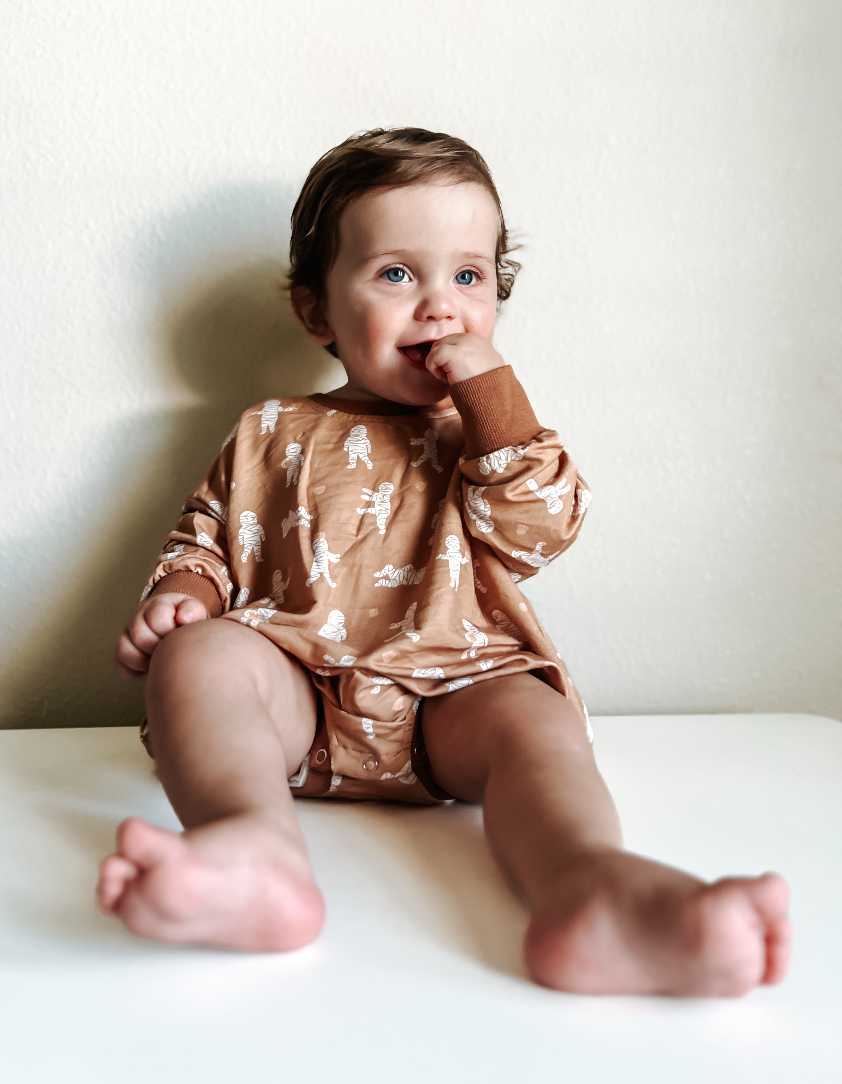 Mummy Bamboo Bubble Romper