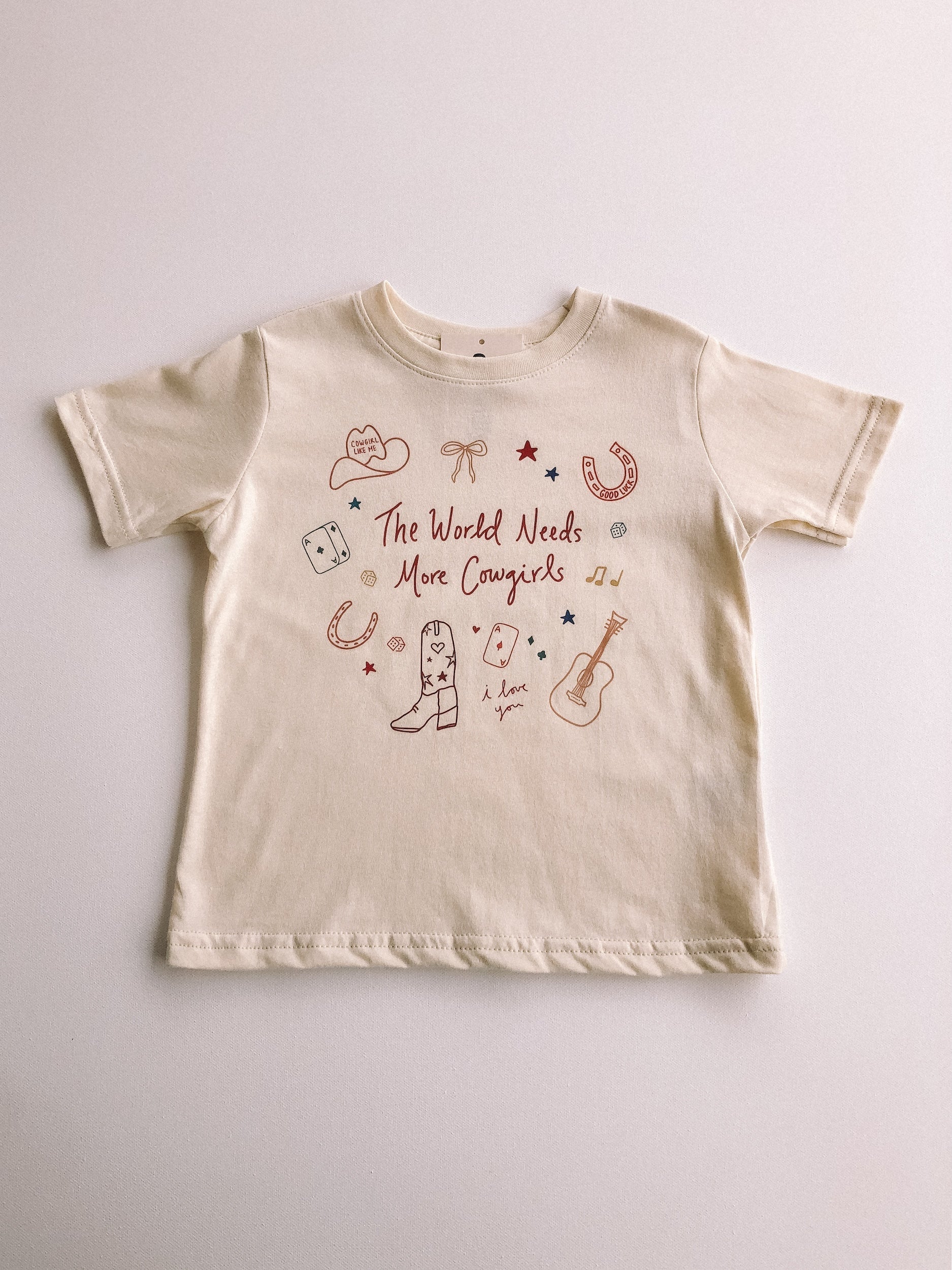 the world needs more cowgirls tee