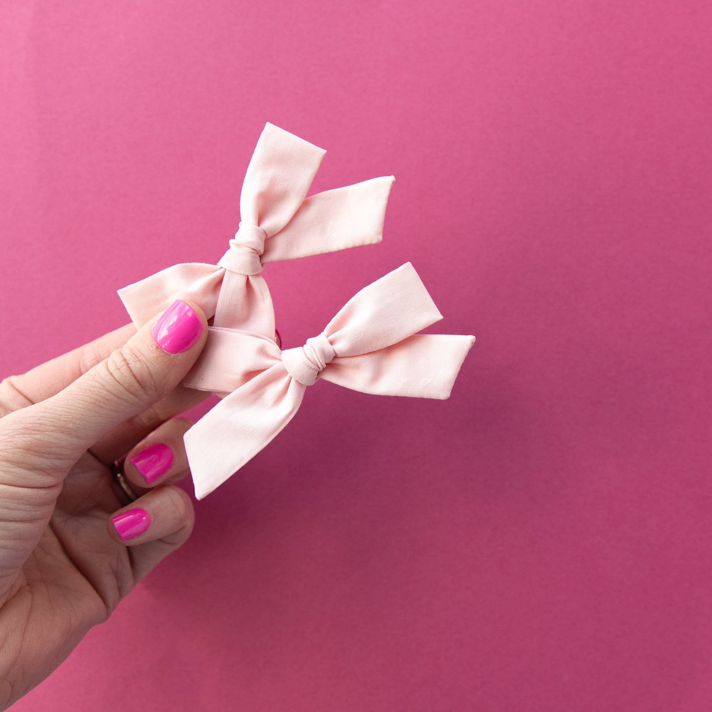 Candy Pink | Hand-tied Bow