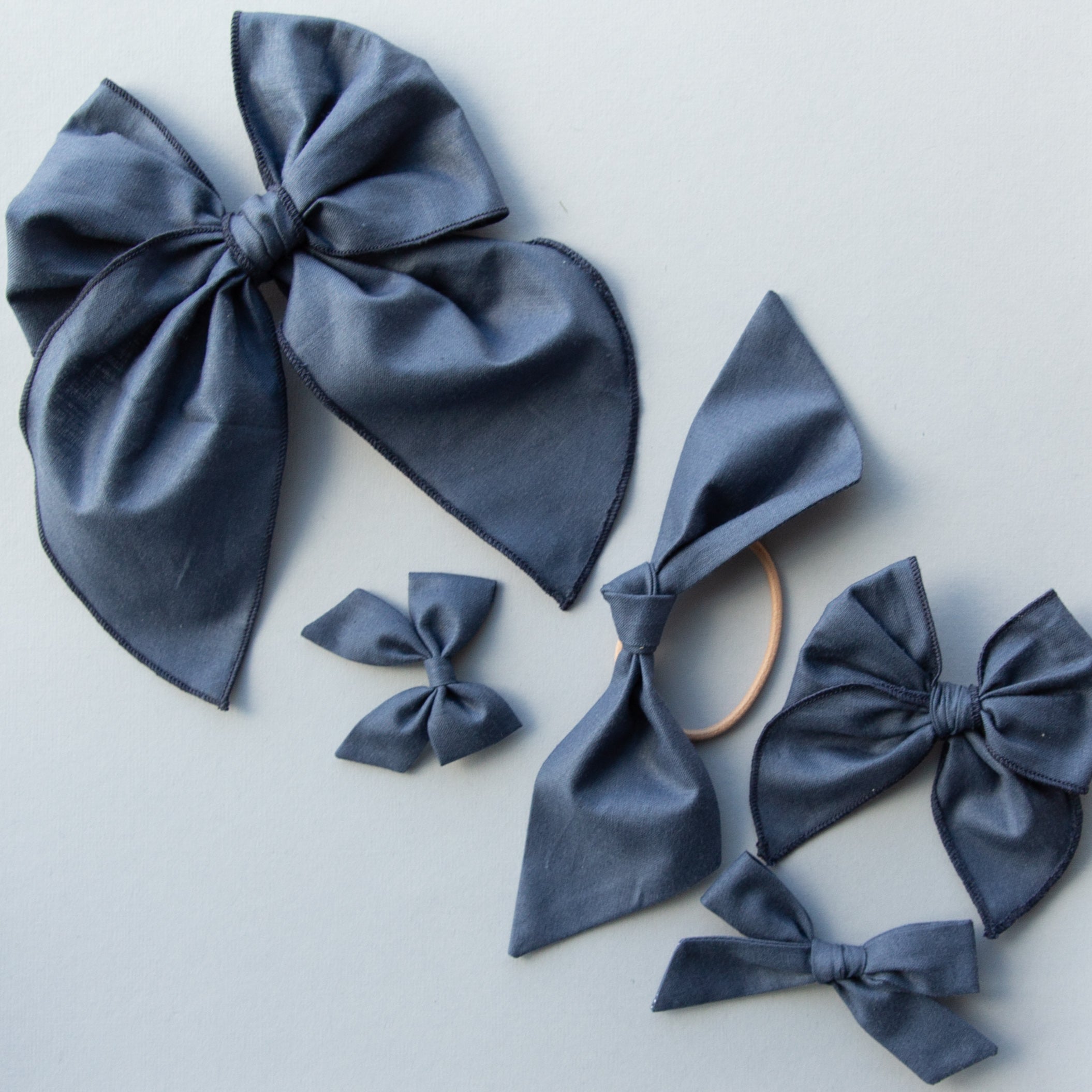 Blueberry | Petite Party Bow