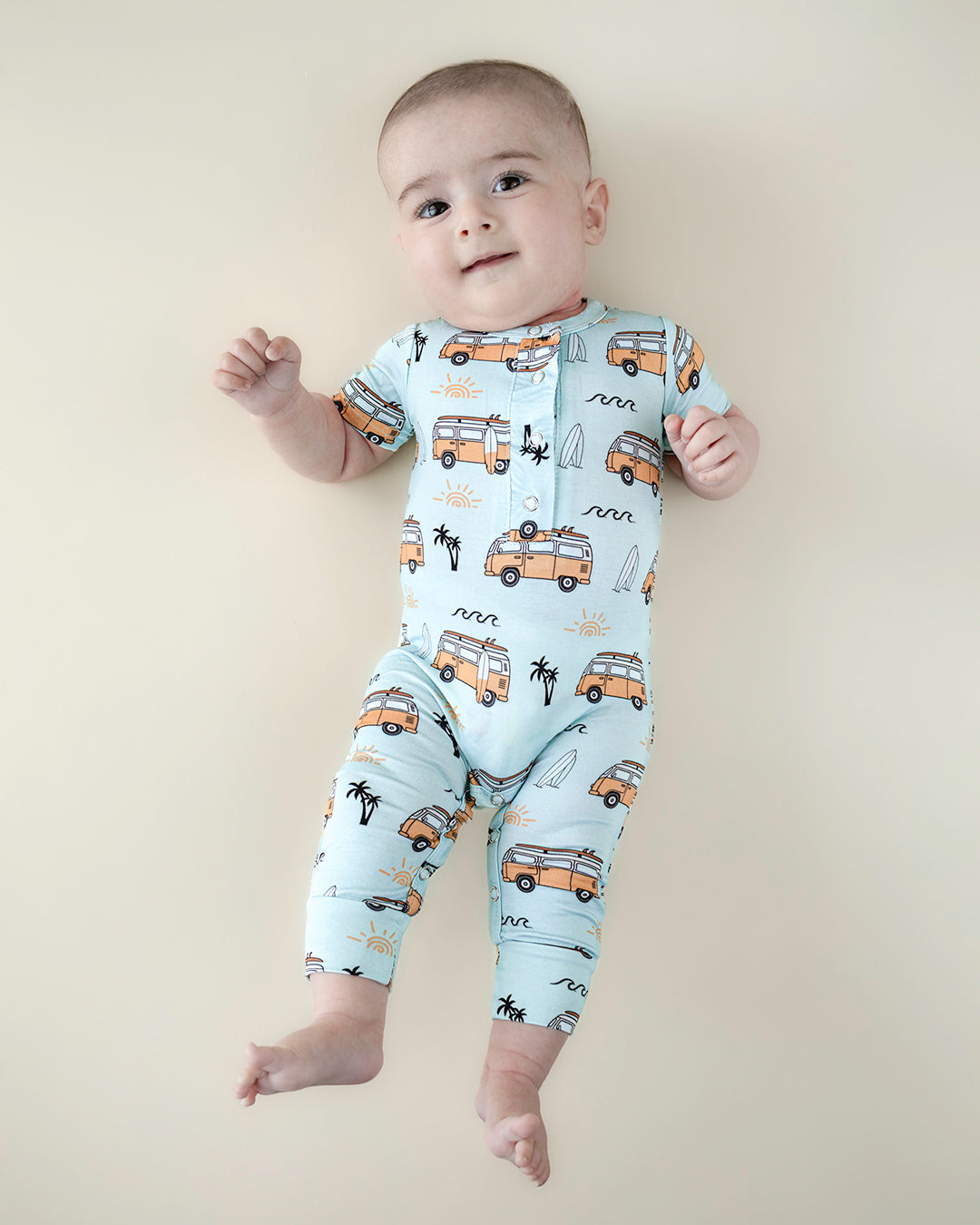 Bamboo Jumpsuit | Retro Beach