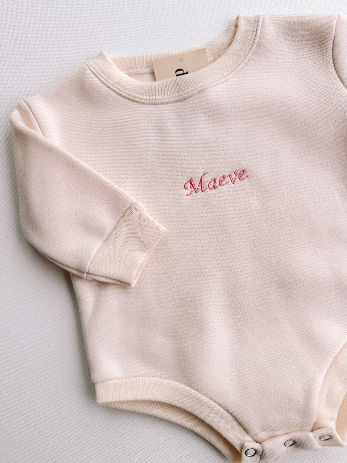 custom embroidered fleece bubble romper