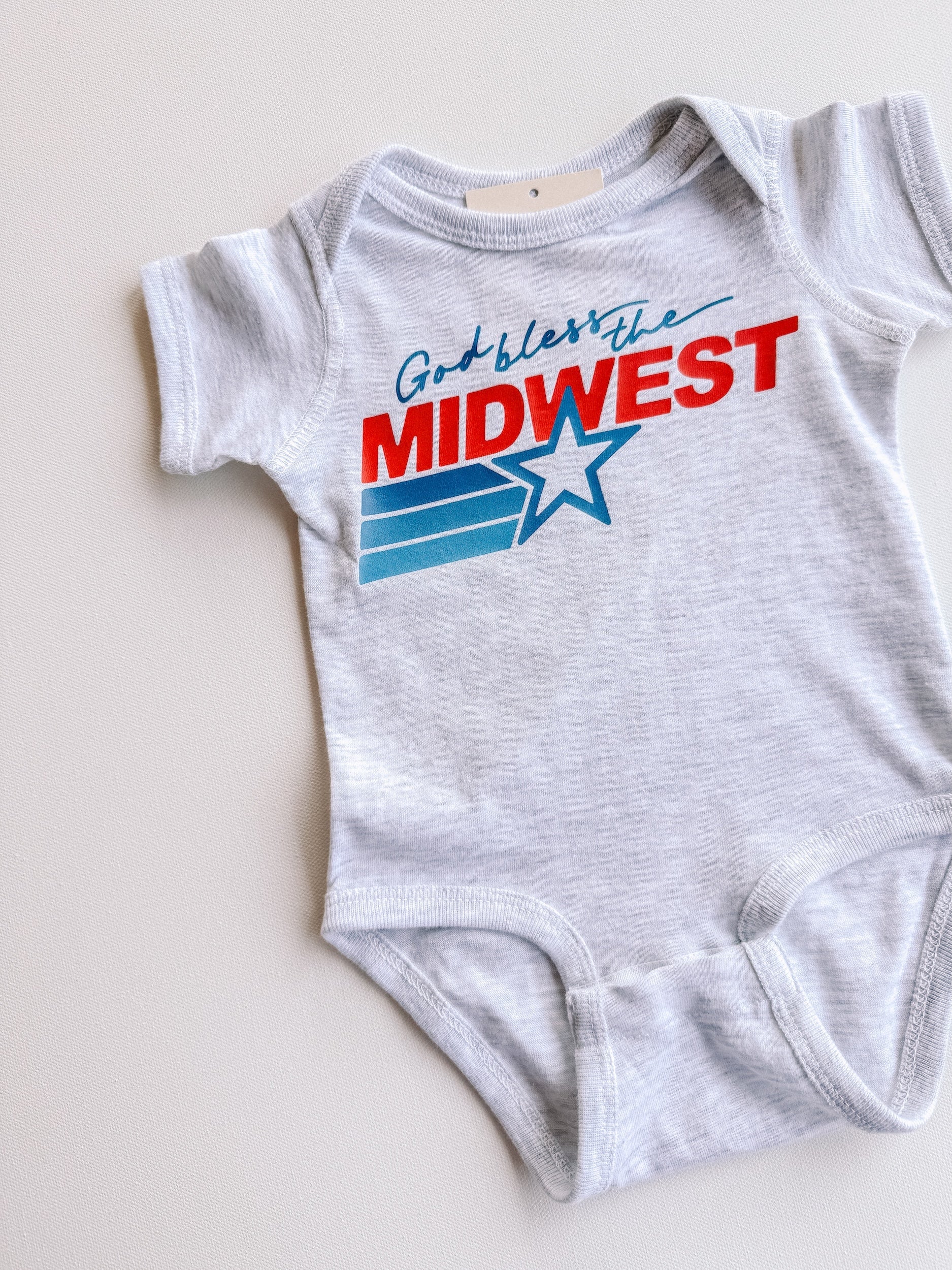 god bless the midwest onesie