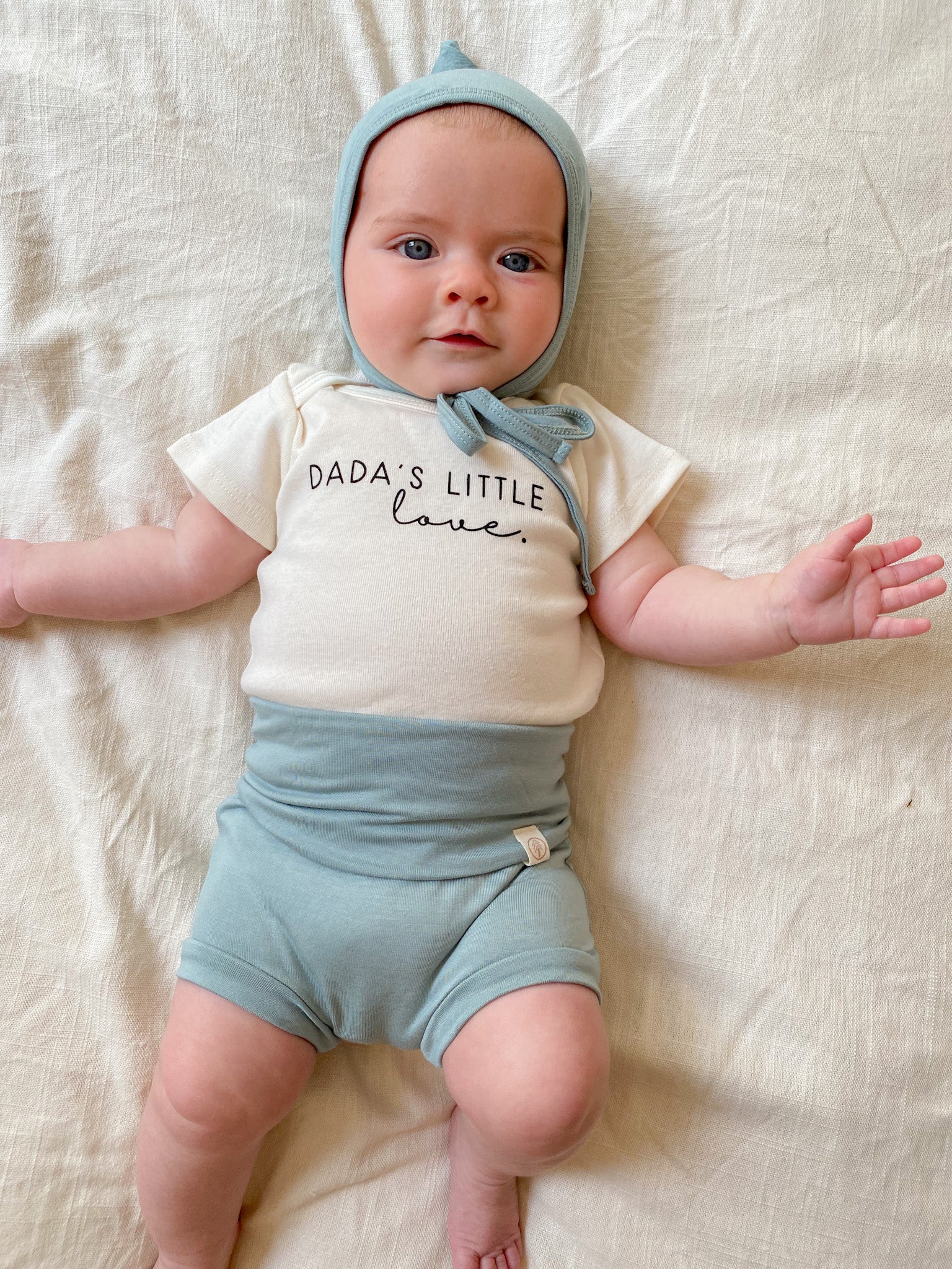 Short Sleeve Bodysuit | Dada's Little Love | Organic Cotton