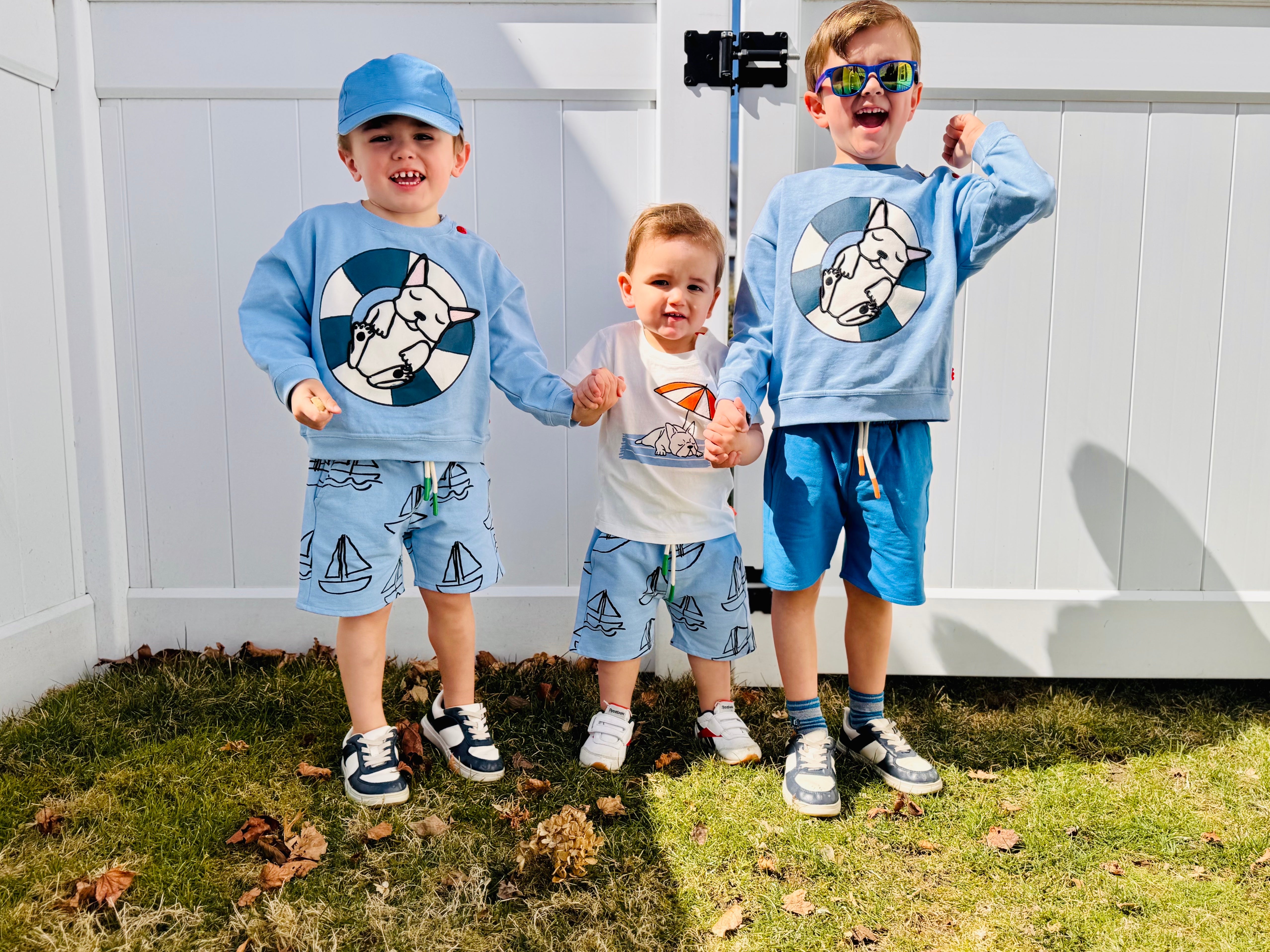 Recycled Cotton Frenchie Baby T-Shirt