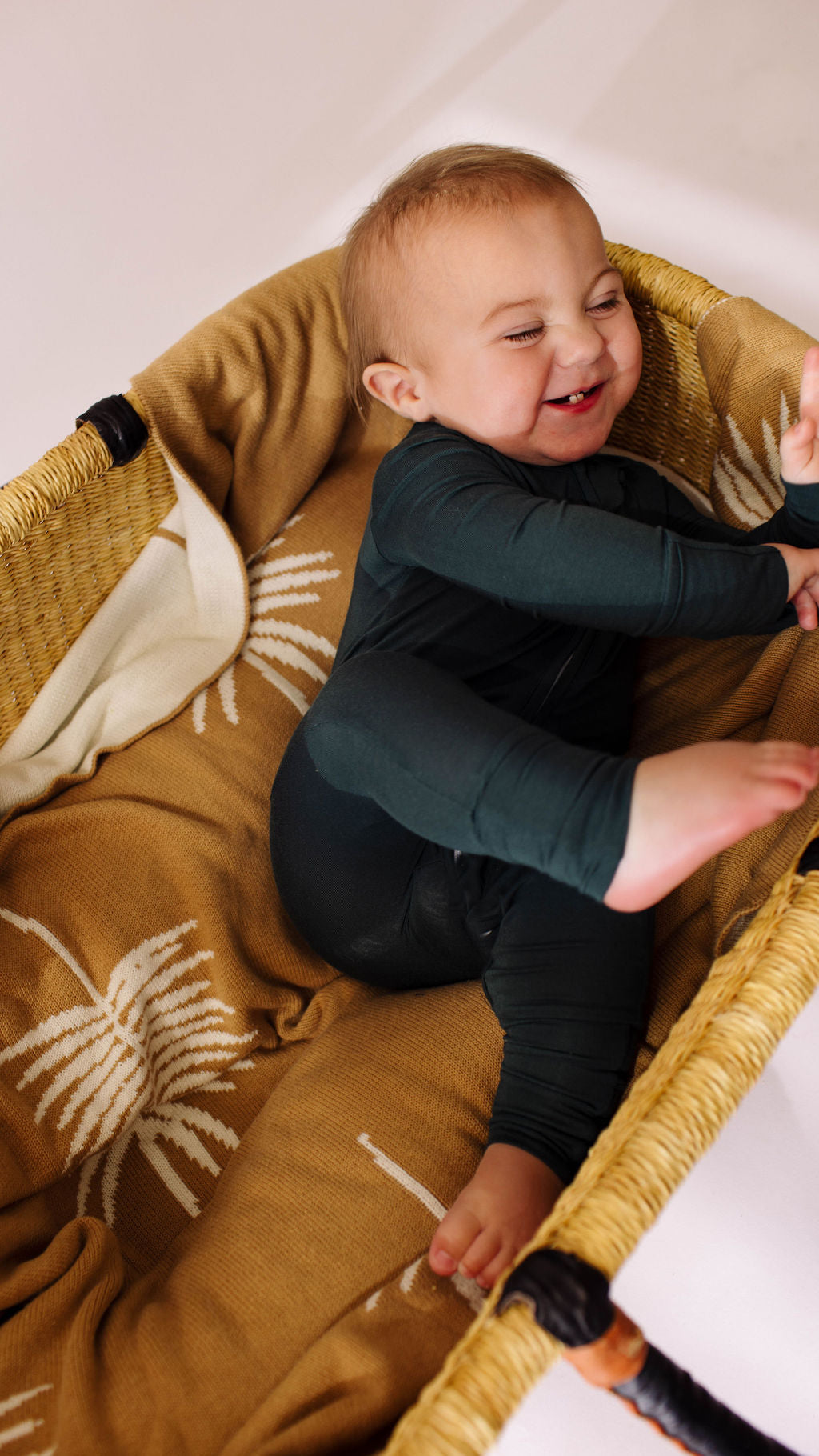 Bamboo Zip Pajamas | Emerald