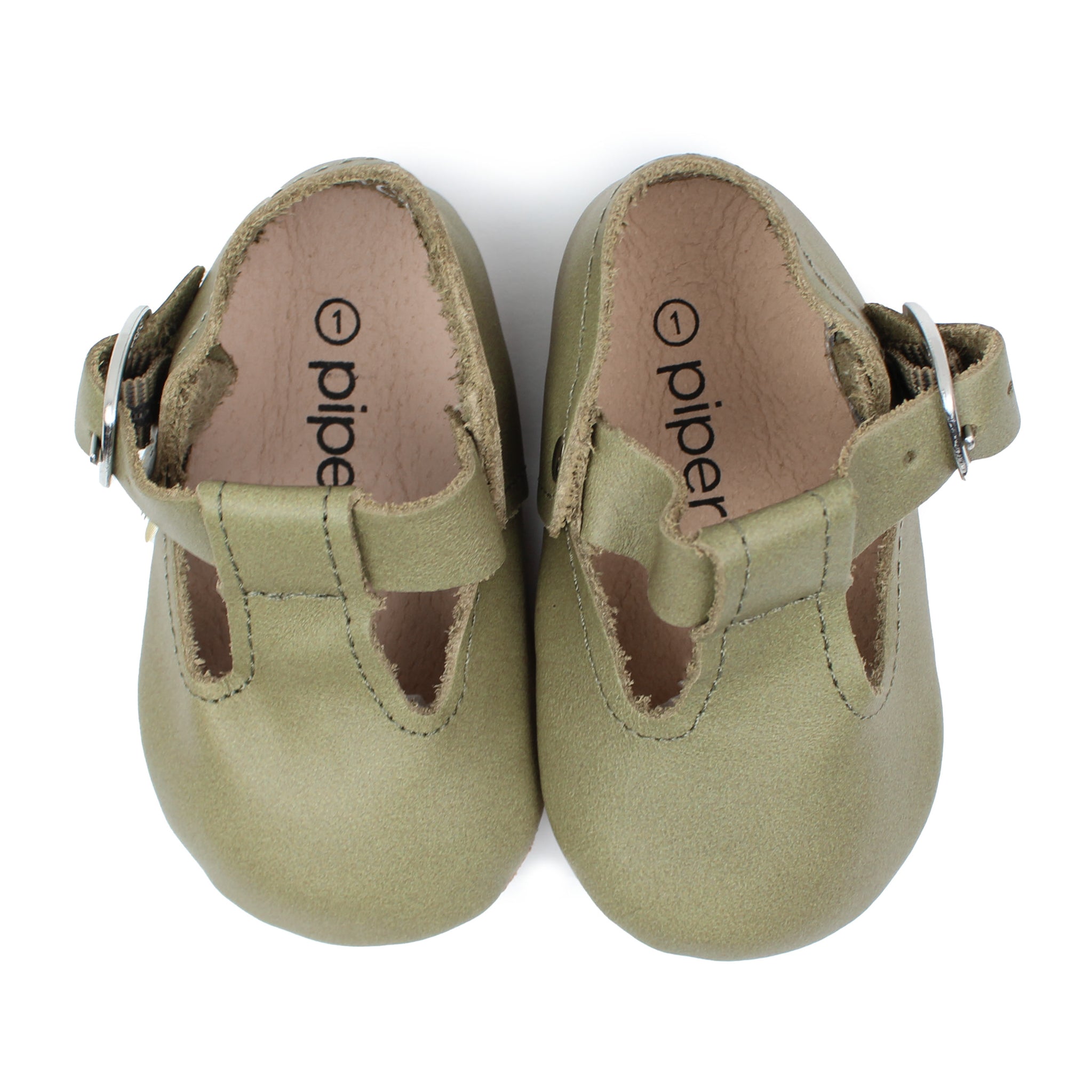 Olive - T-Strap Mary Jane - Soft Sole