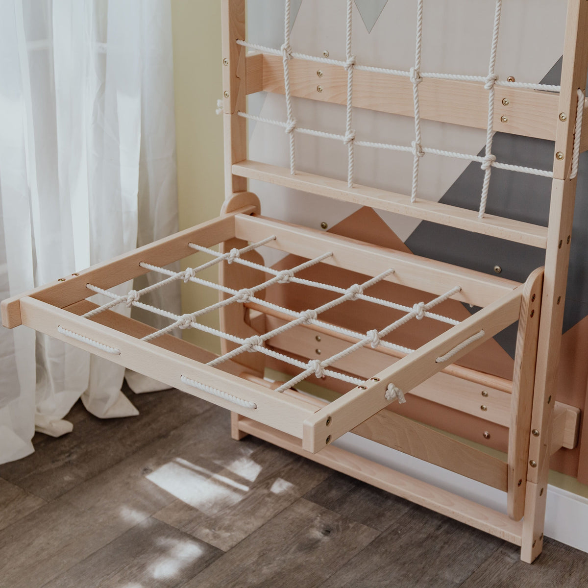 Kids Swedish Ladder Wall Gym 7-in-1 Bundle