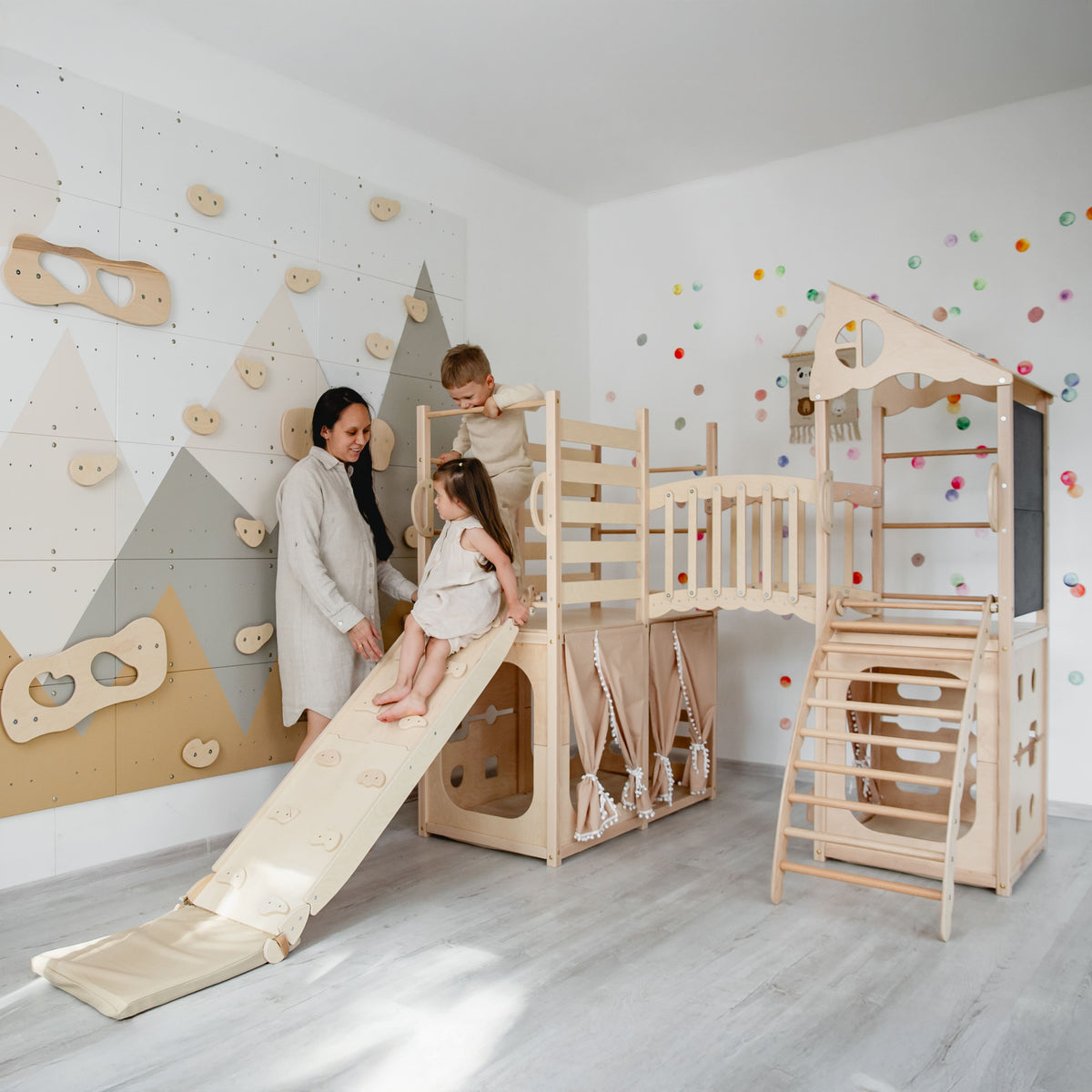Large Playground Set, 2-in-1 Bundle