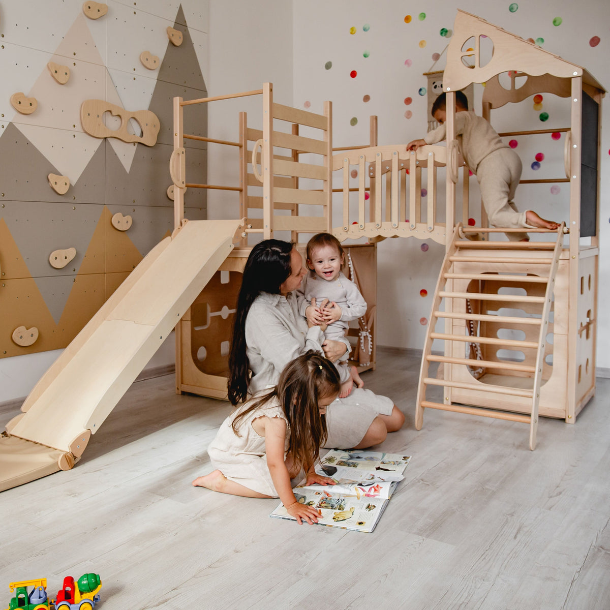 Large Playground Set, 2-in-1 Bundle
