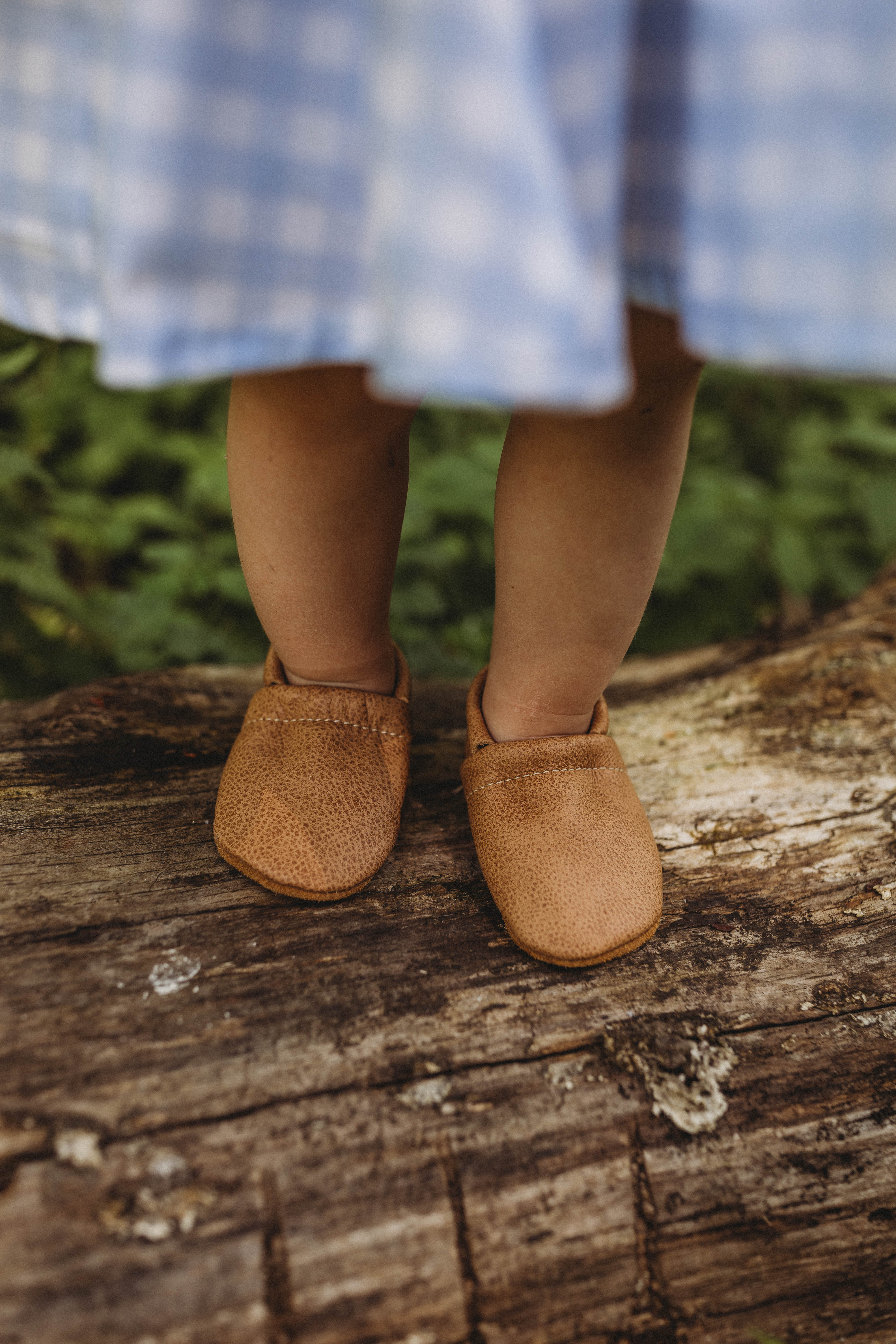 Sepia LOAFERS Leather Shoes Baby and Toddler Baby Shoes Starry Knight Design   