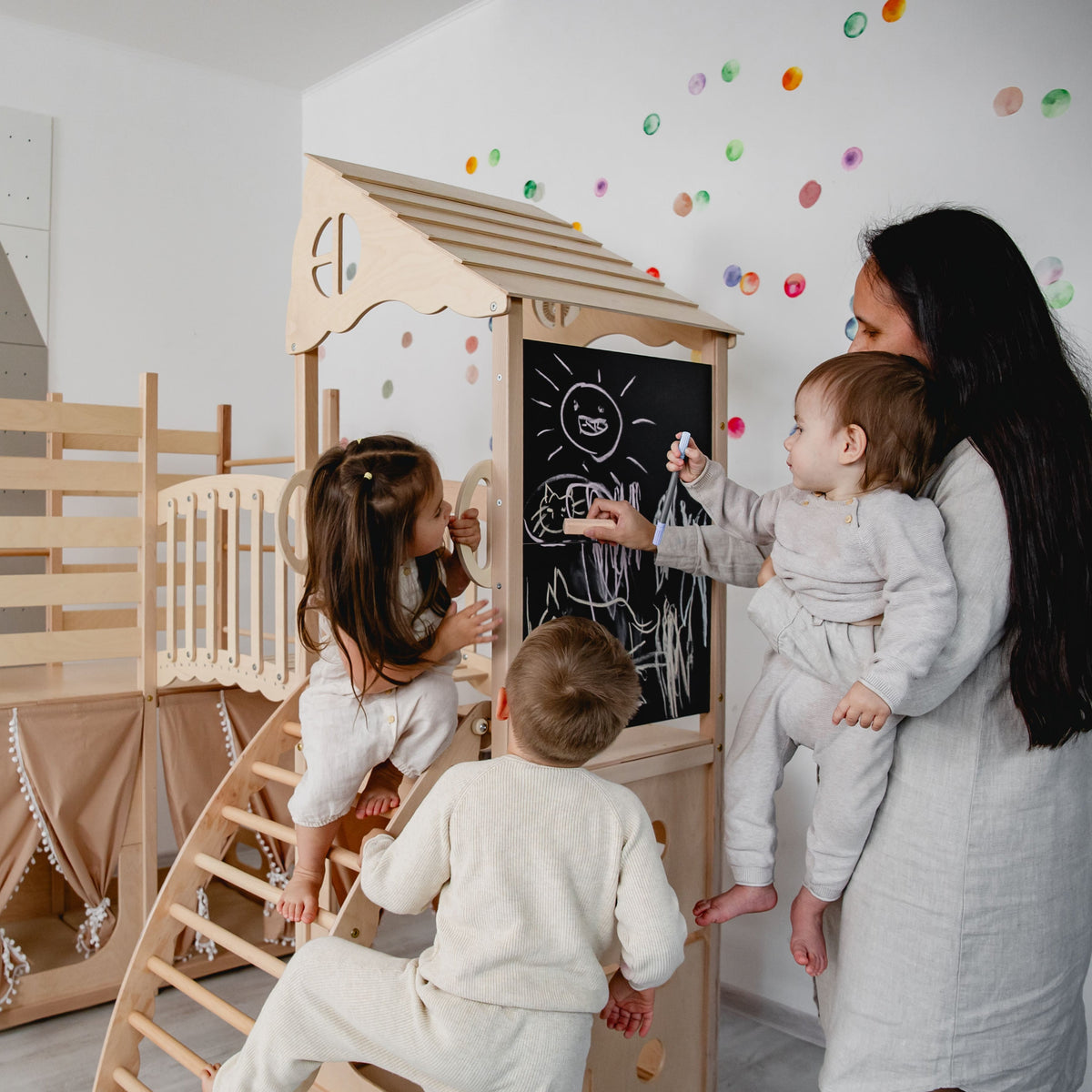 Large Playground Set, 2-in-1 Bundle