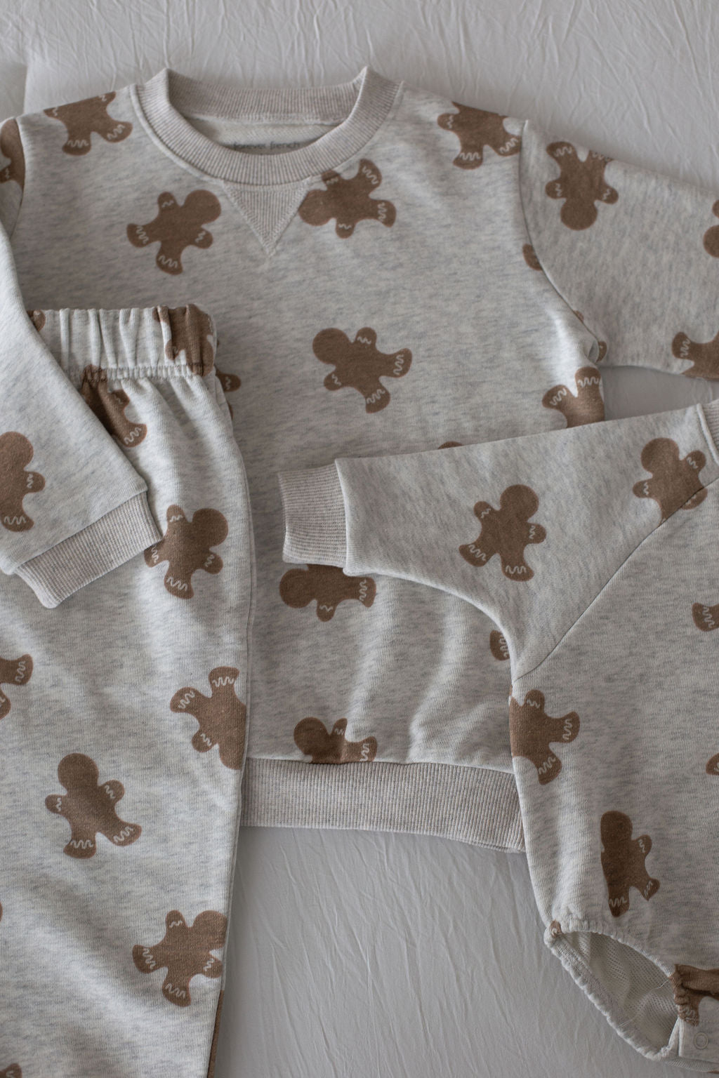 Sweatshirt Romper | Gingerbread 2.0