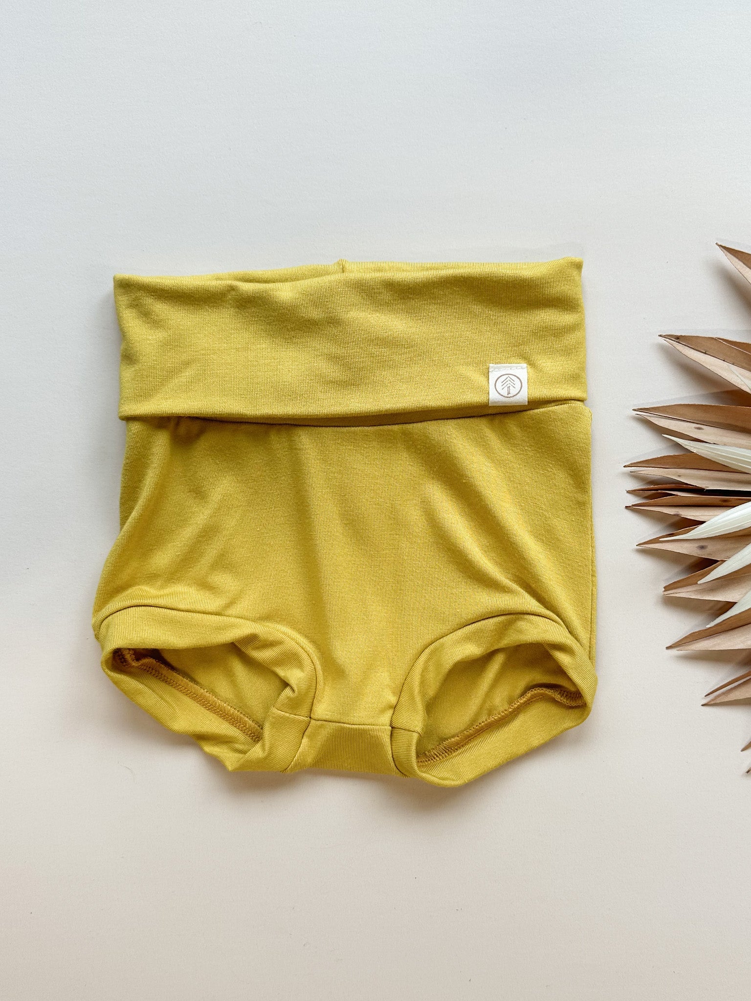 Fold Over Bloomers | Marigold | Luxury Bamboo