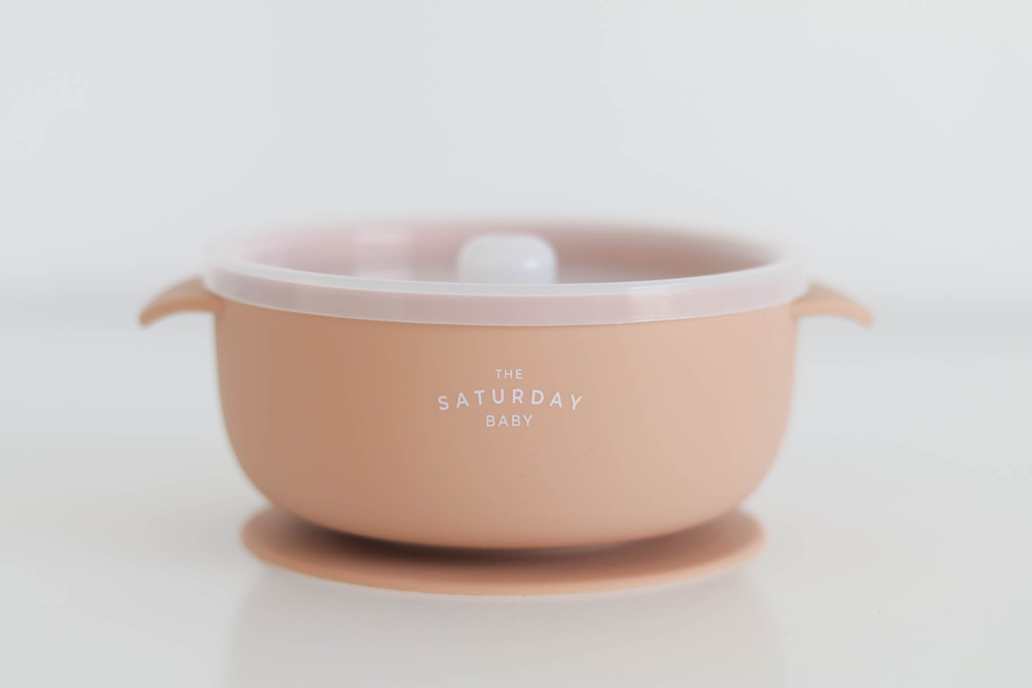 Peach Suction Bowl