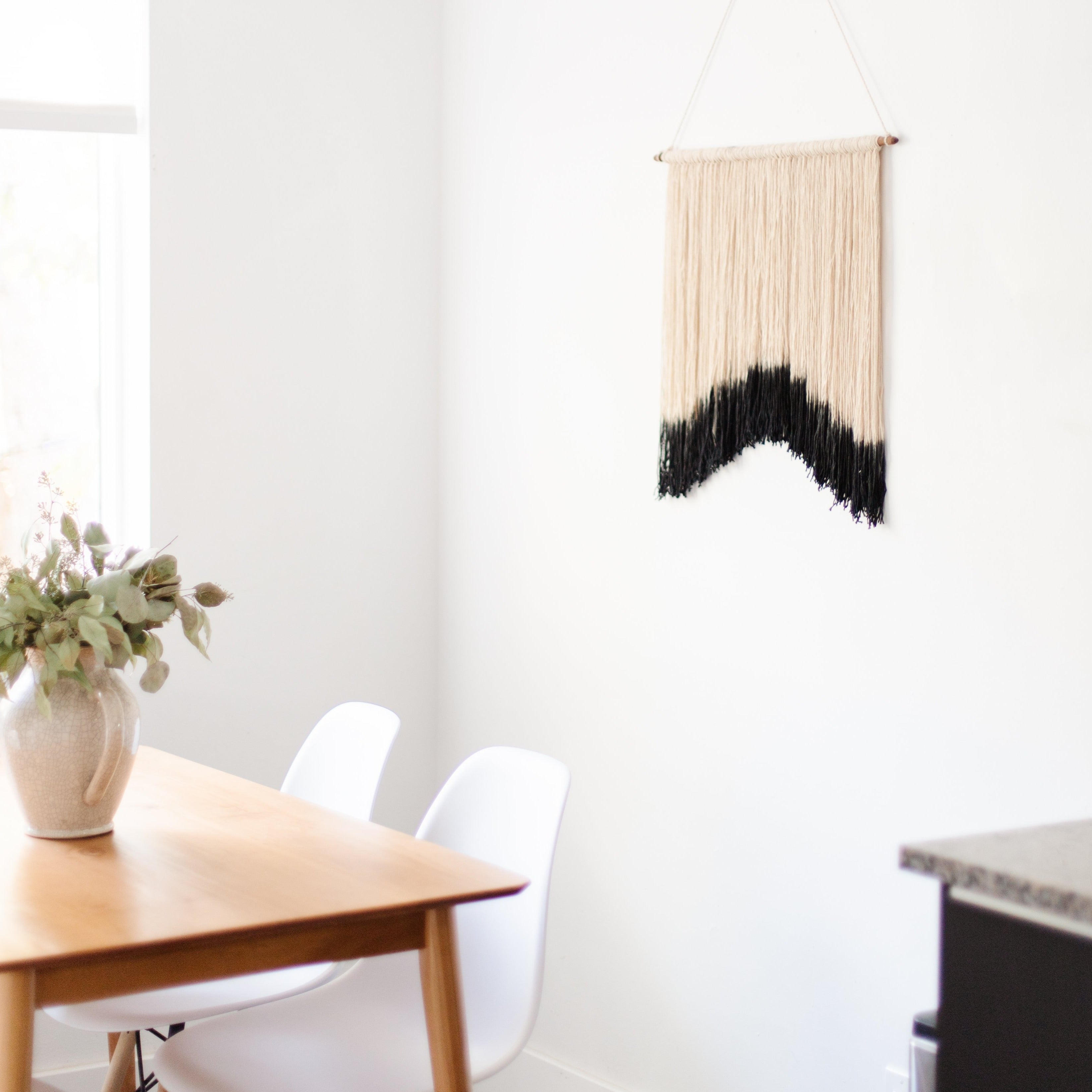 Macrame Wall Hanging<br>Charcoal