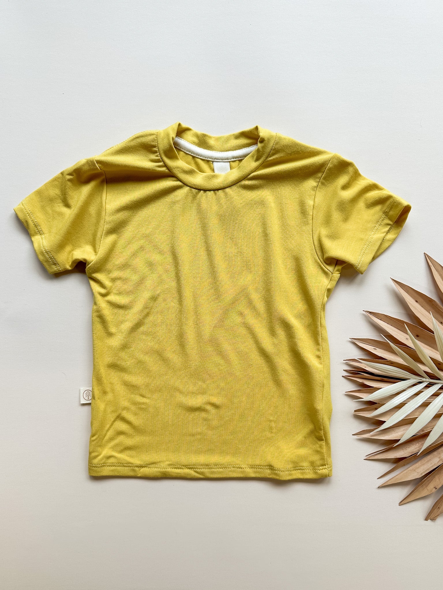 Short Sleeve Essential Tee | Marigold | Luxury Bamboo