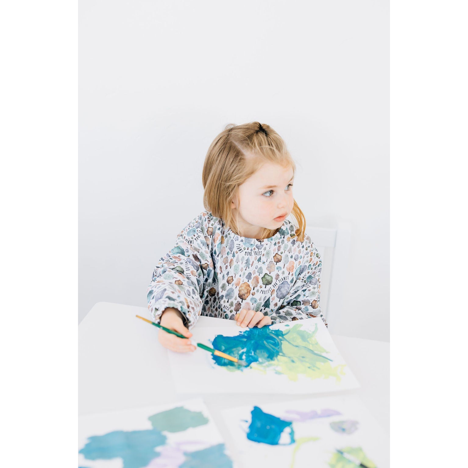 Long Sleeve Recycled Plastic Smock Bib