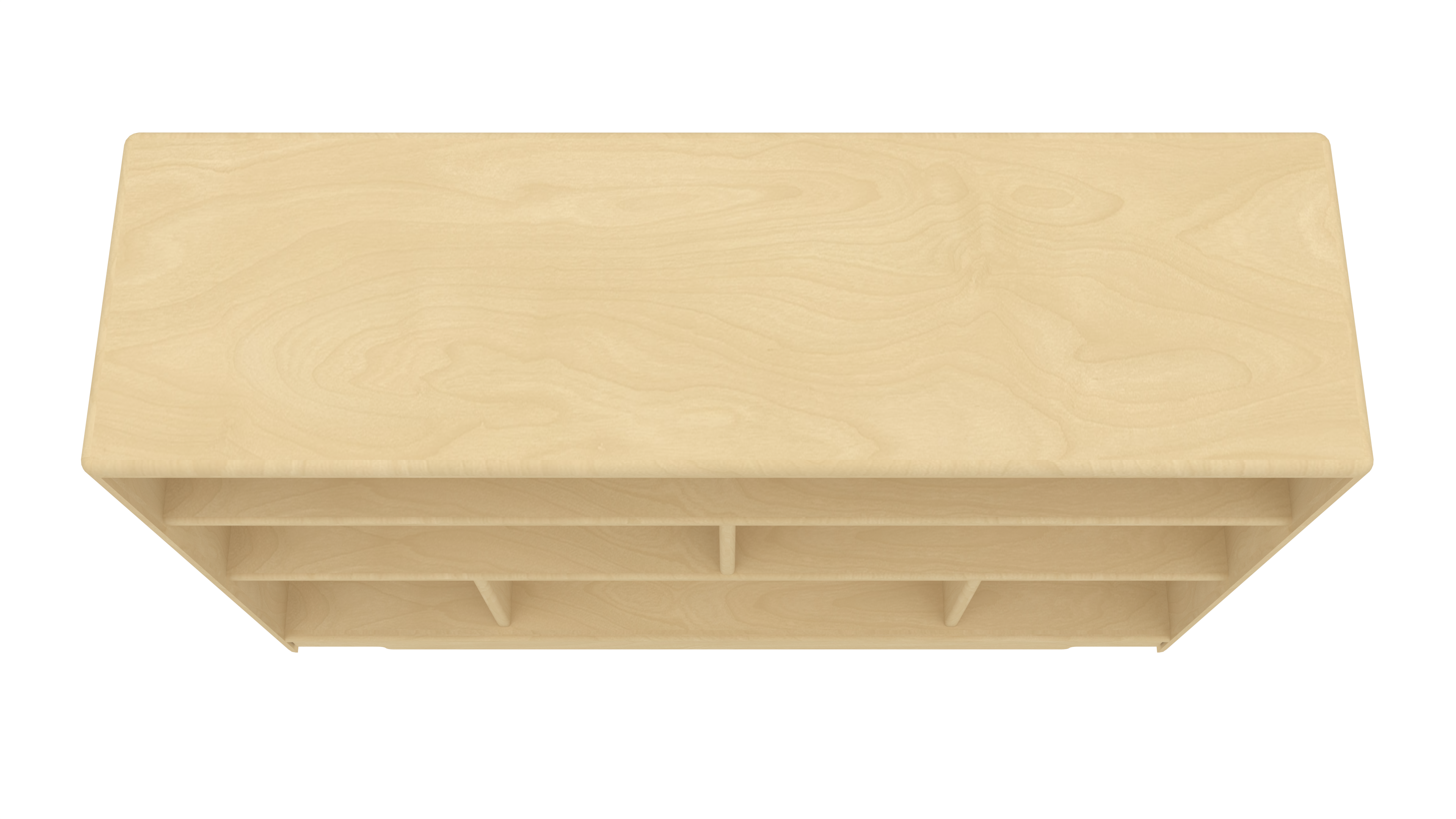 Montessori Classroom Shelf - 4' x 32" - Open Back